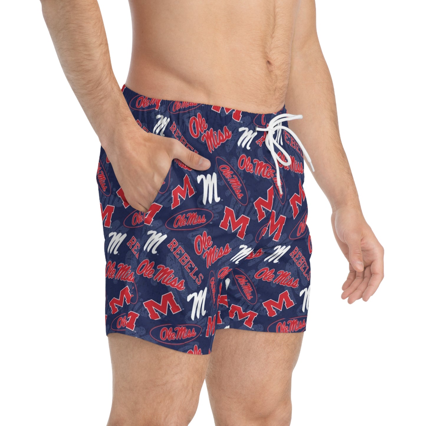 Ole Miss Swim Trunks (AOP)