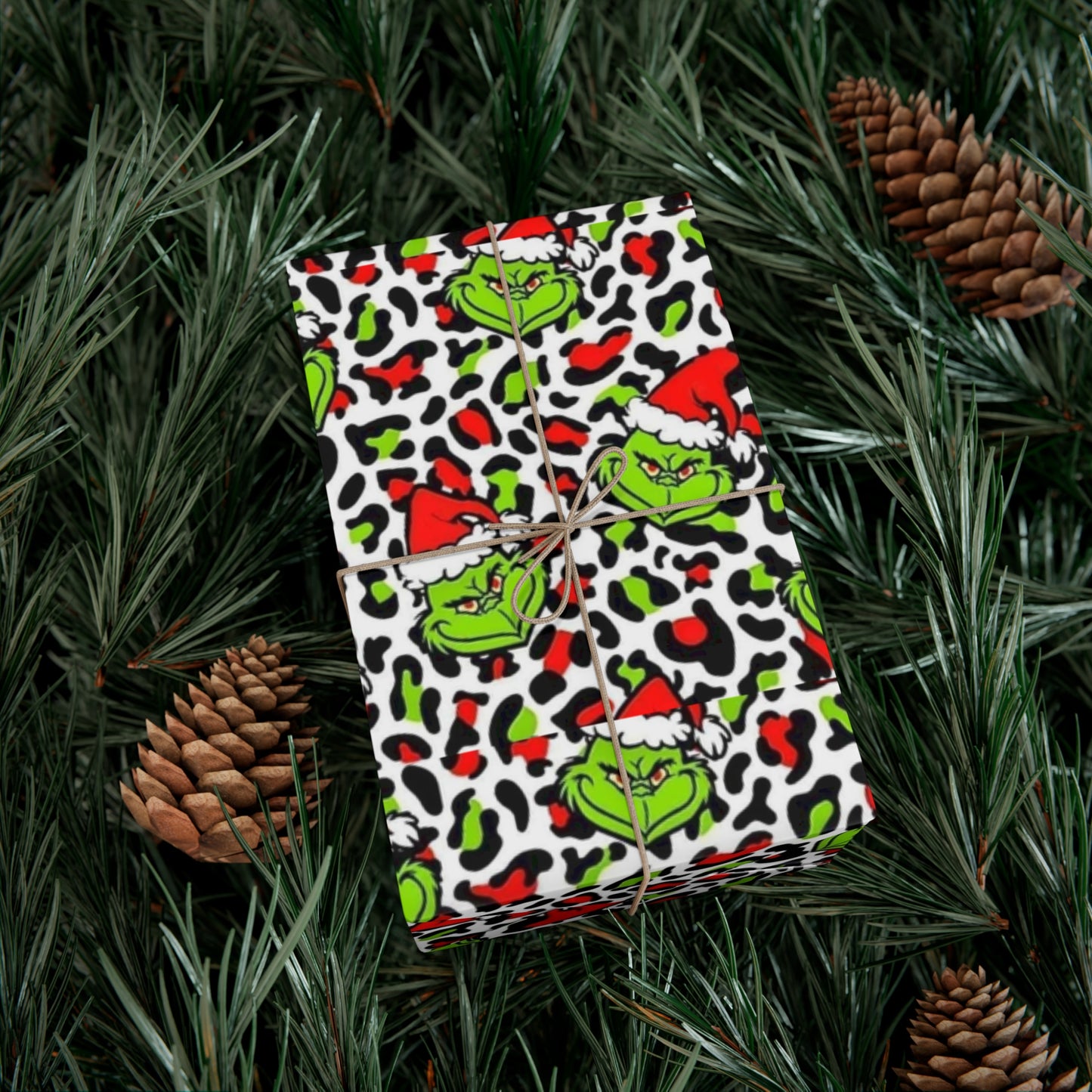 Grinch Gift Wrap Papers