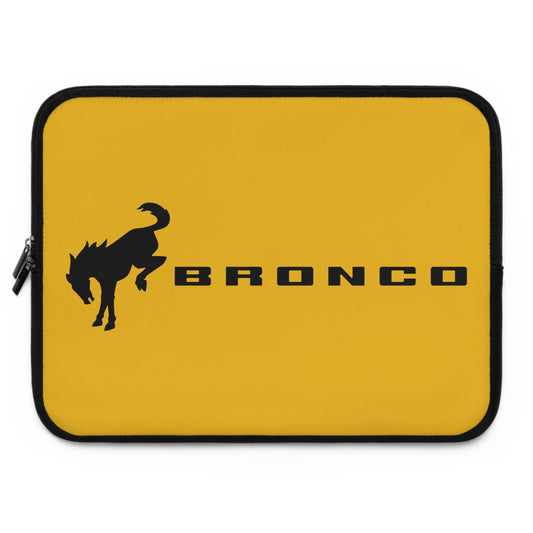 Bronco Laptop Sleeve (Yellow)