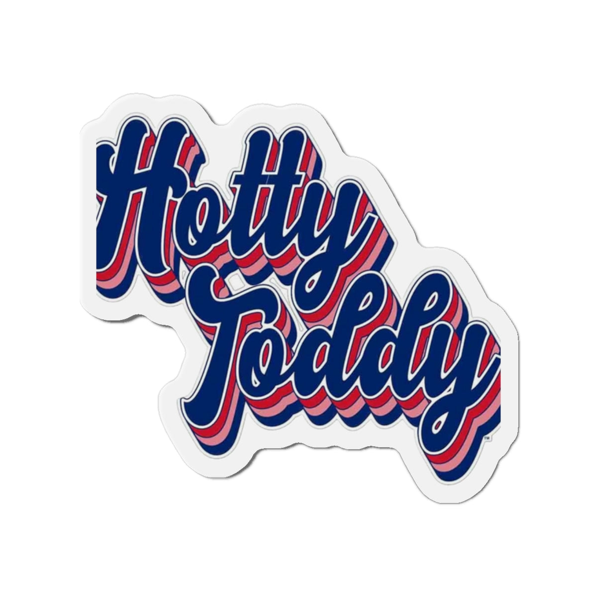 Hotty Toddy Die-Cut Magnets