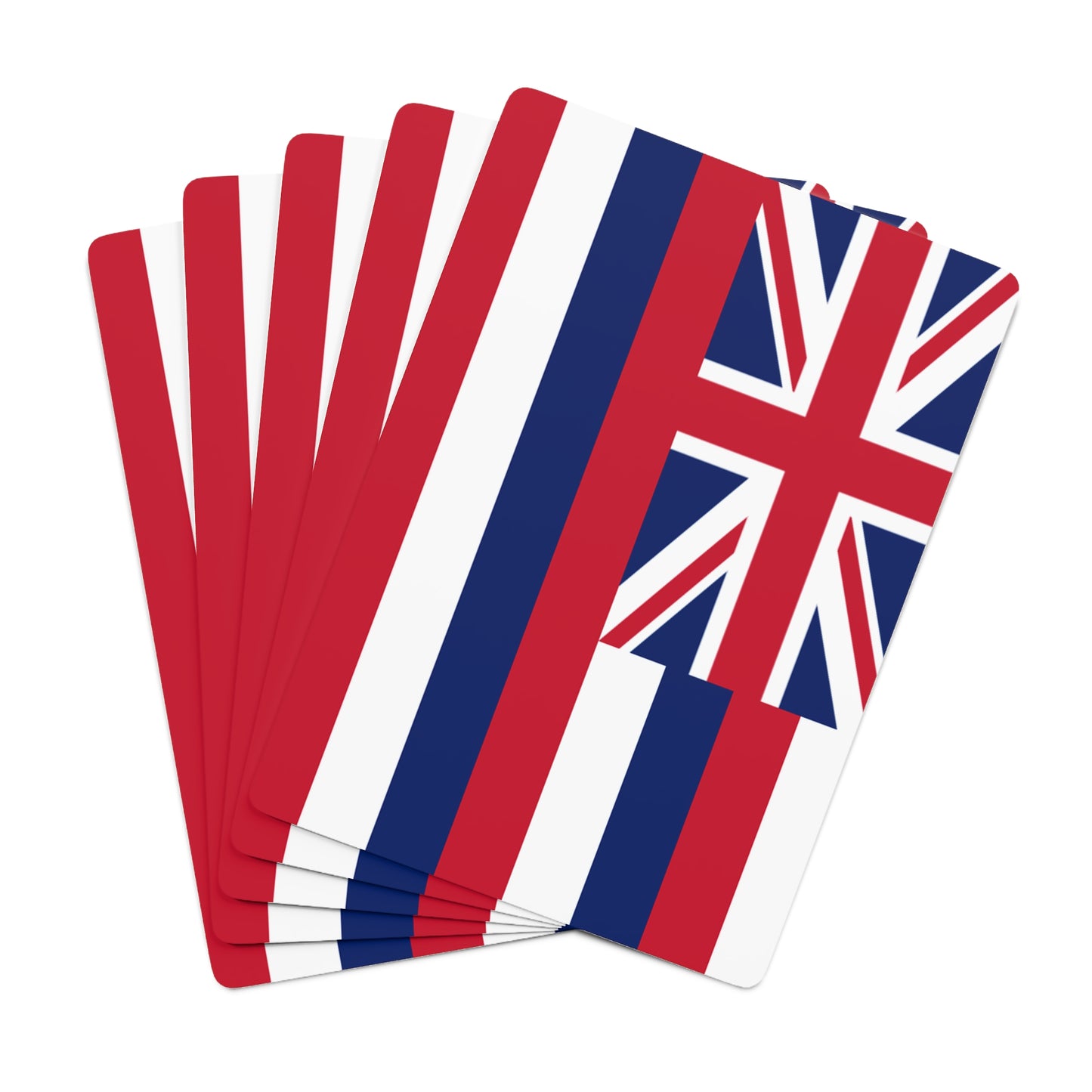 Hawaii State Flag Poker Cards