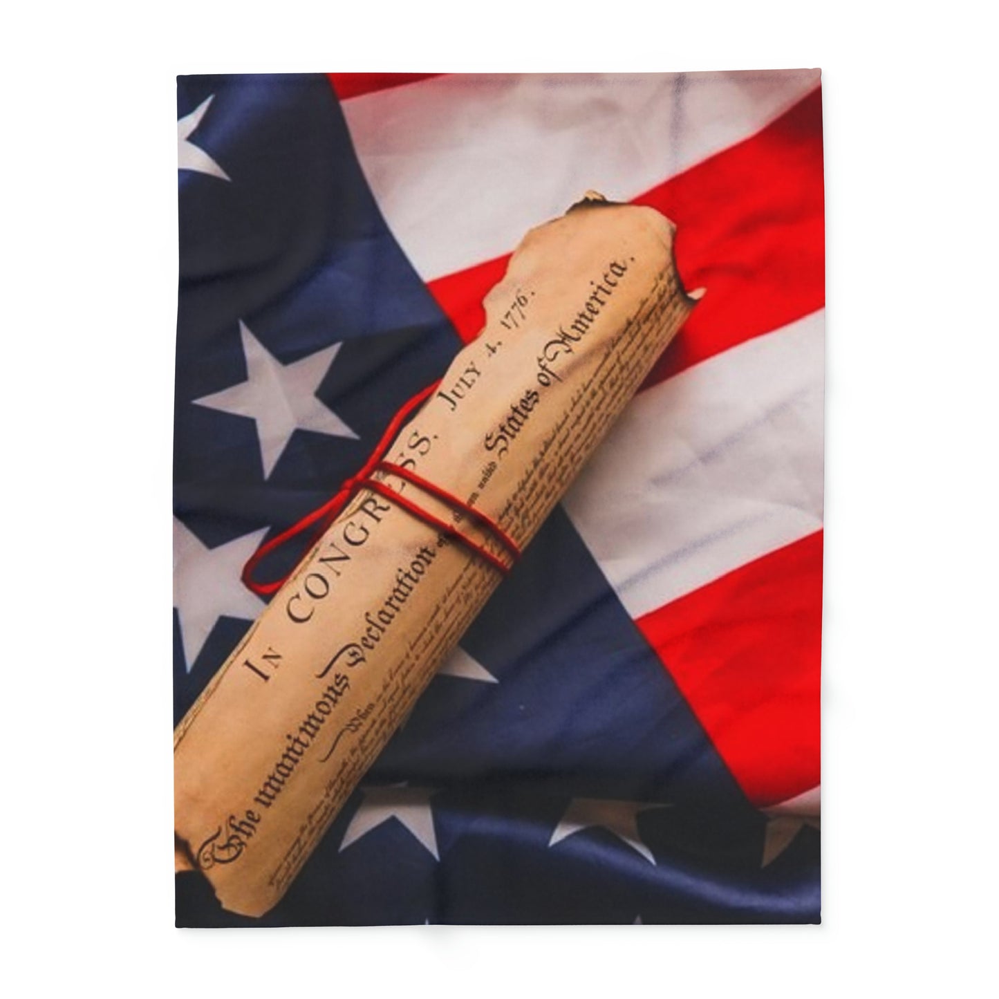 Declaration of Independence Arctic Fleece Blanket