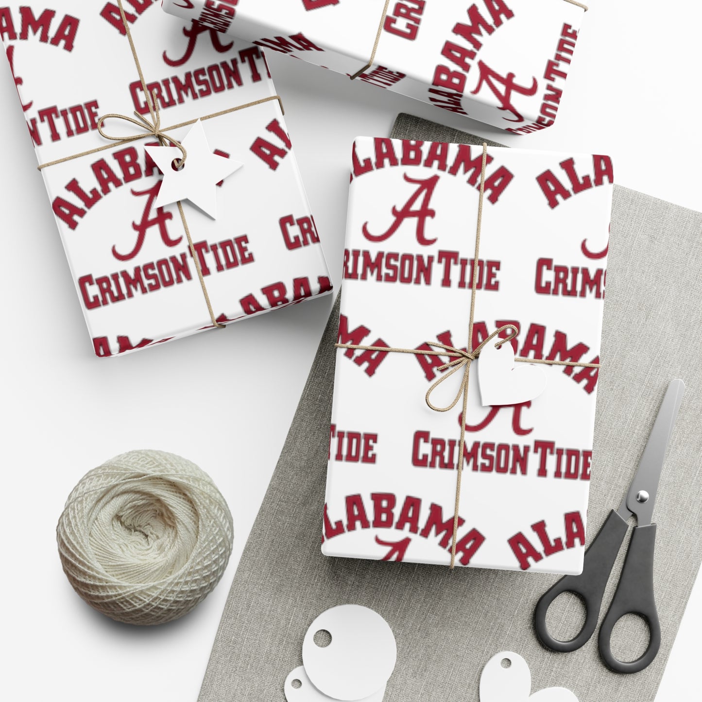Alabama Roll Tide Gift Wrap Papers