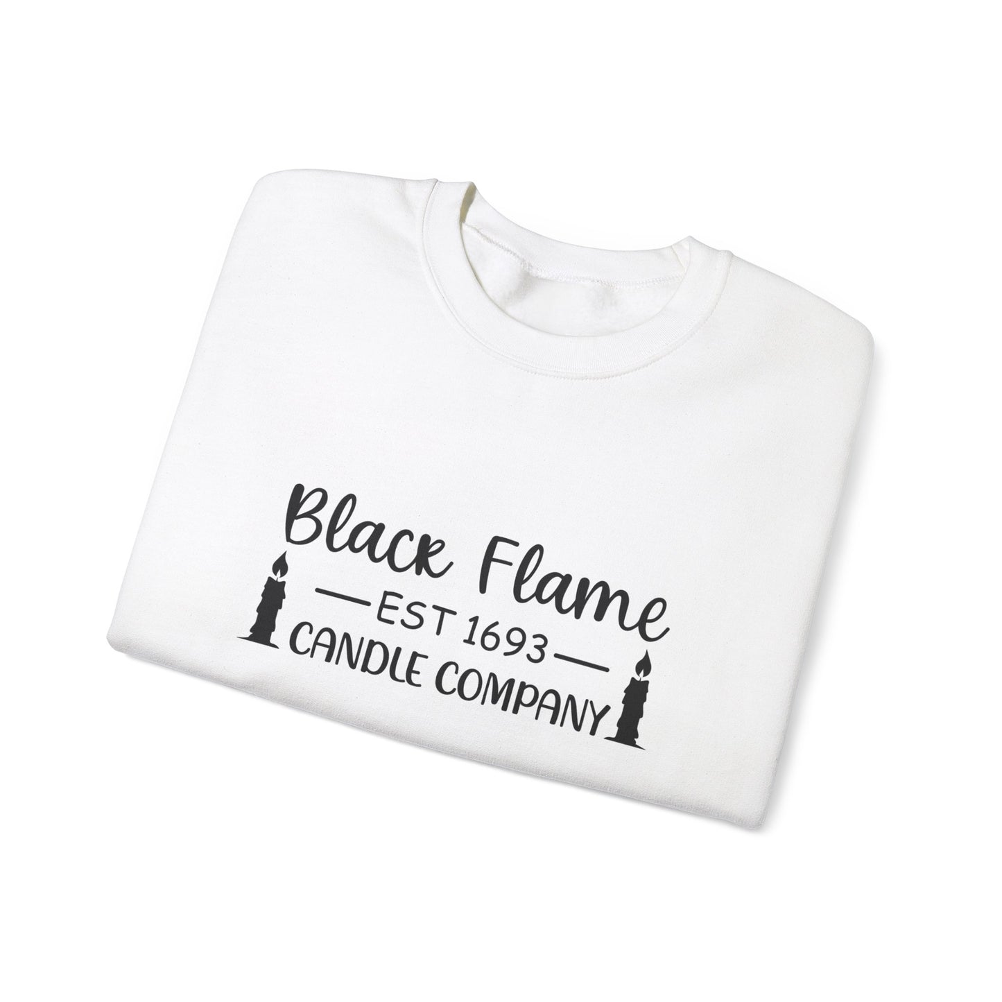 Black Flame Candle Unisex Heavy Blend™ Crewneck Sweatshirt