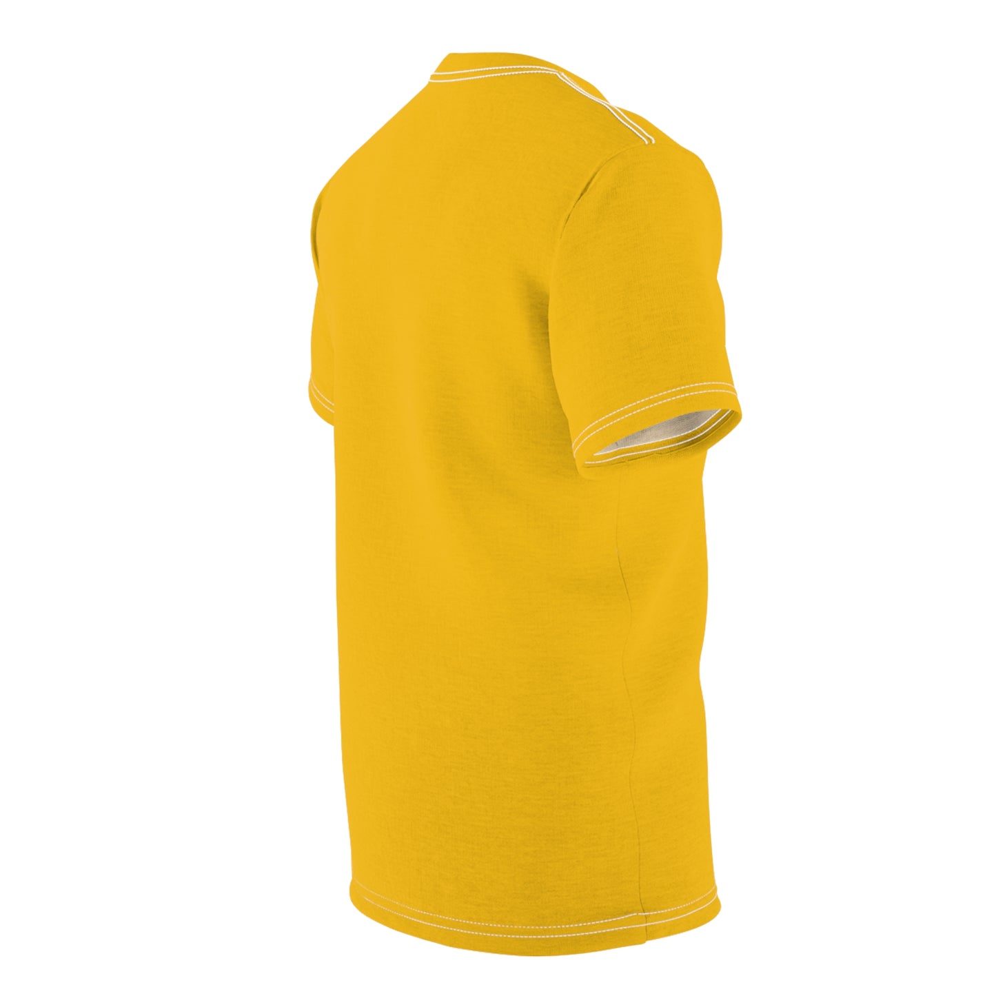 Bronco (YELLOW) Unisex Cut & Sew Tee (AOP)