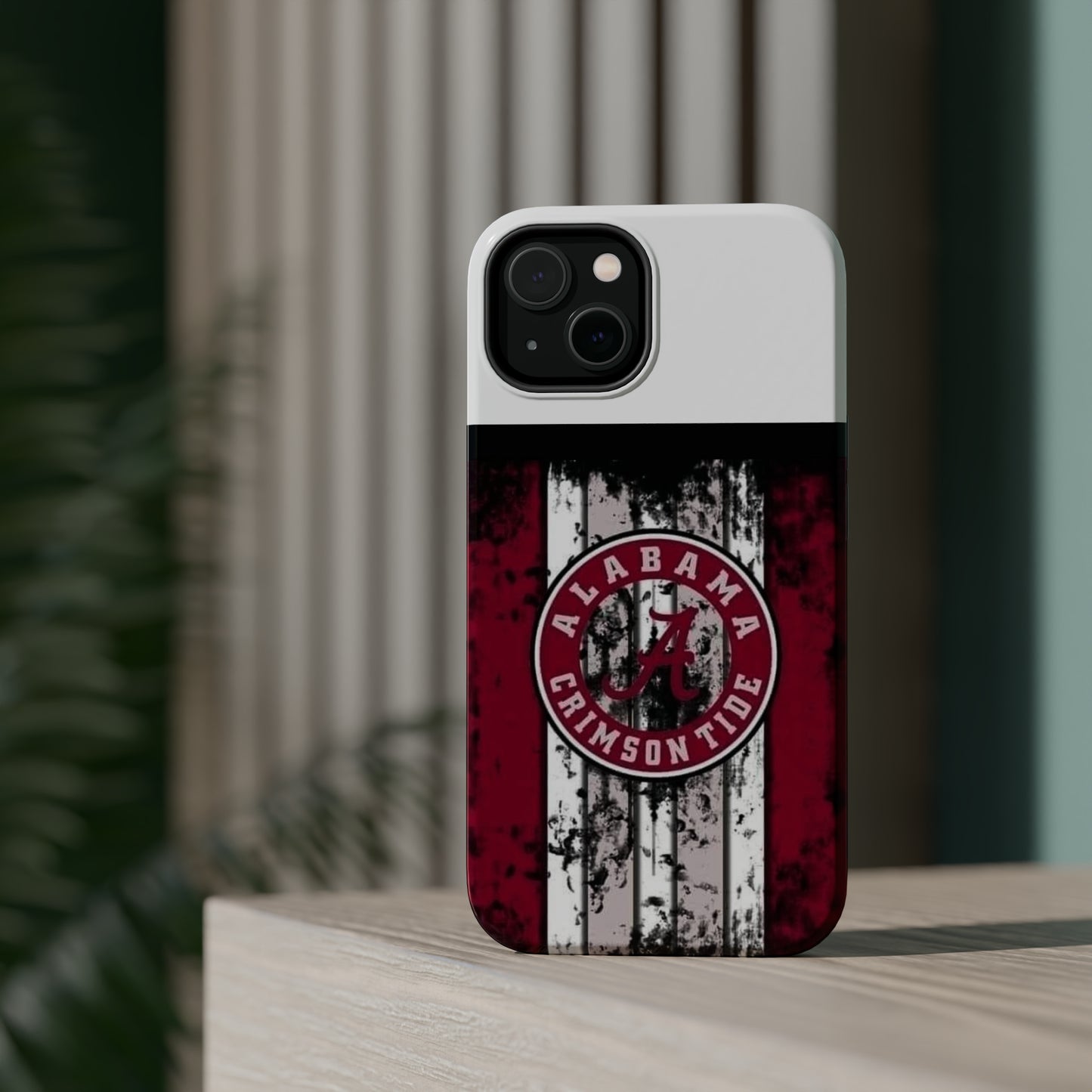 Alabama Crimson Tide MagSafe Tough Cases (White)