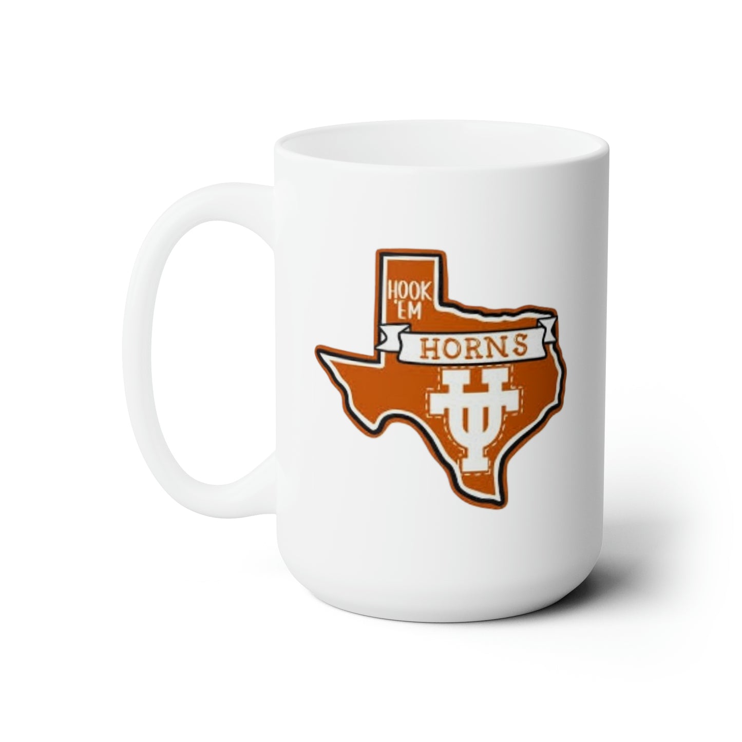 UT Hook em Horns Ceramic Mug 15oz