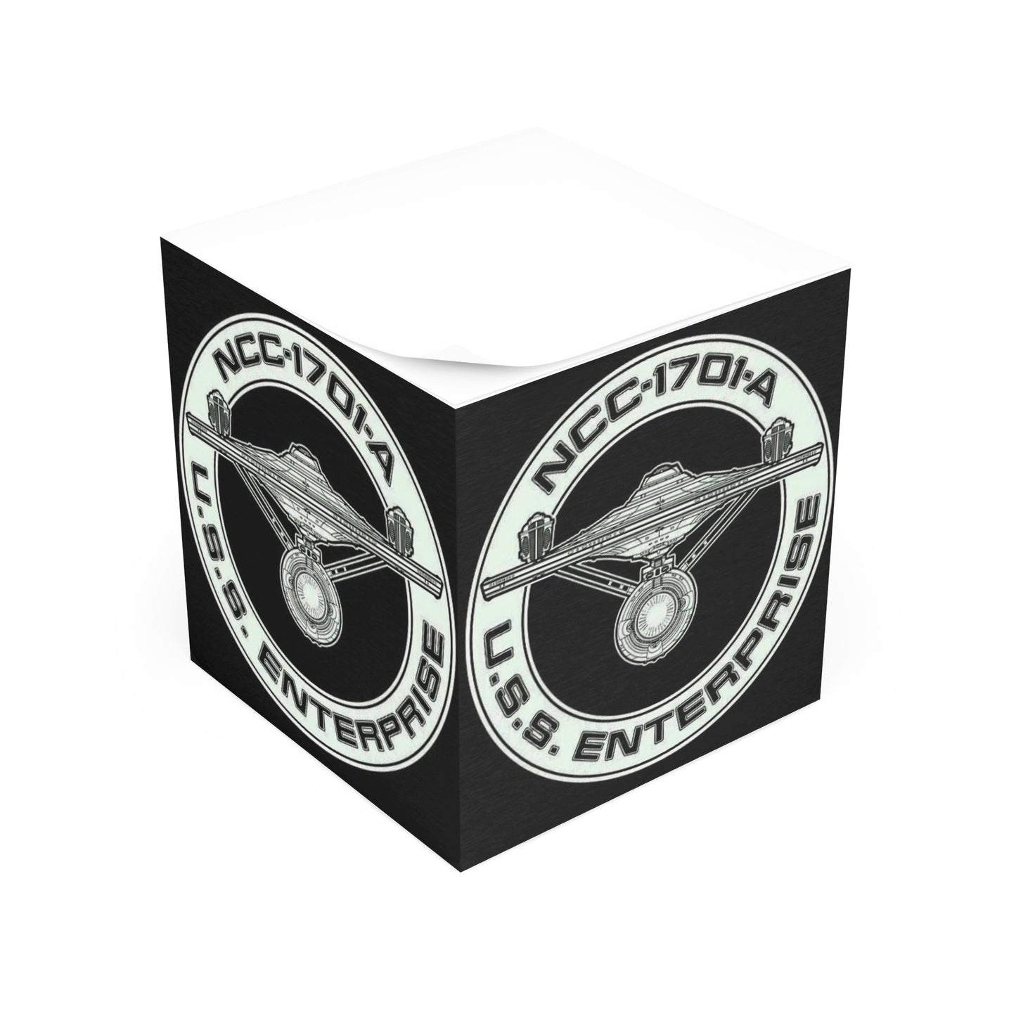 USS Enterprise Note Cube