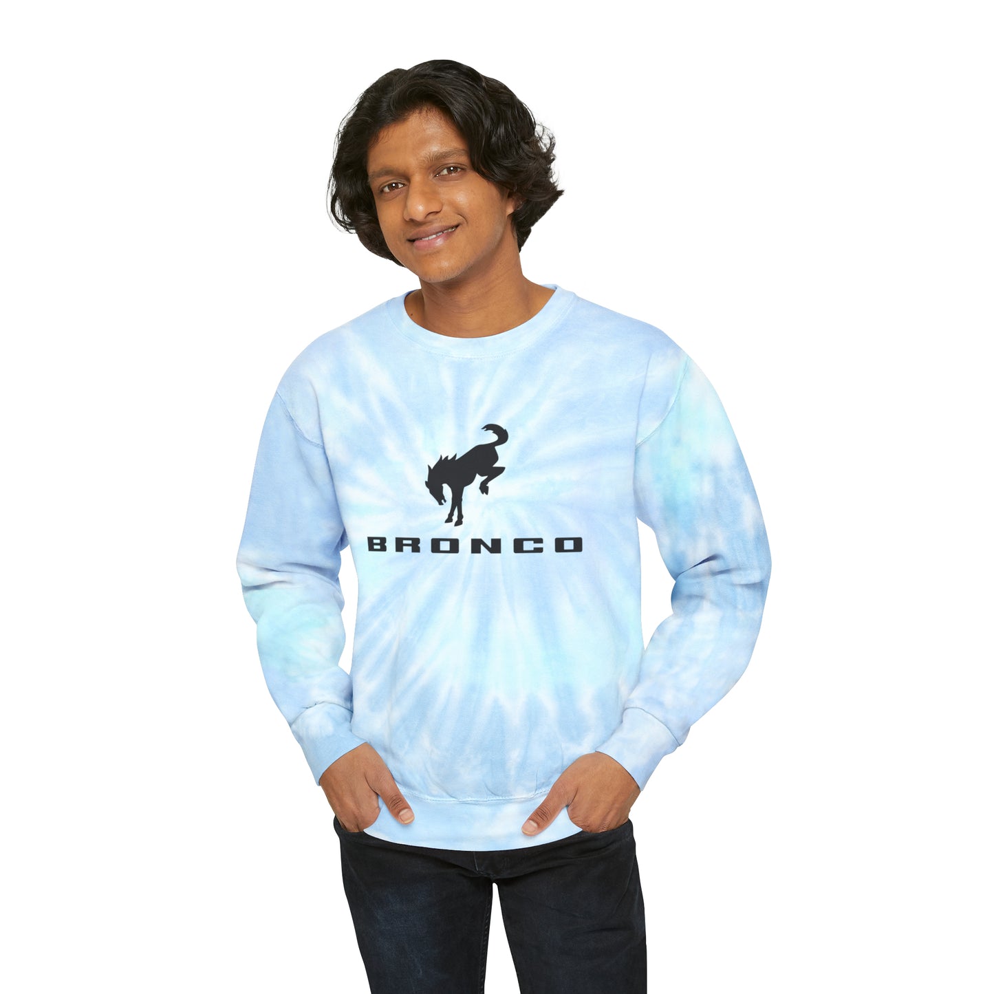 Bronco Unisex Tie-Dye Sweatshirt