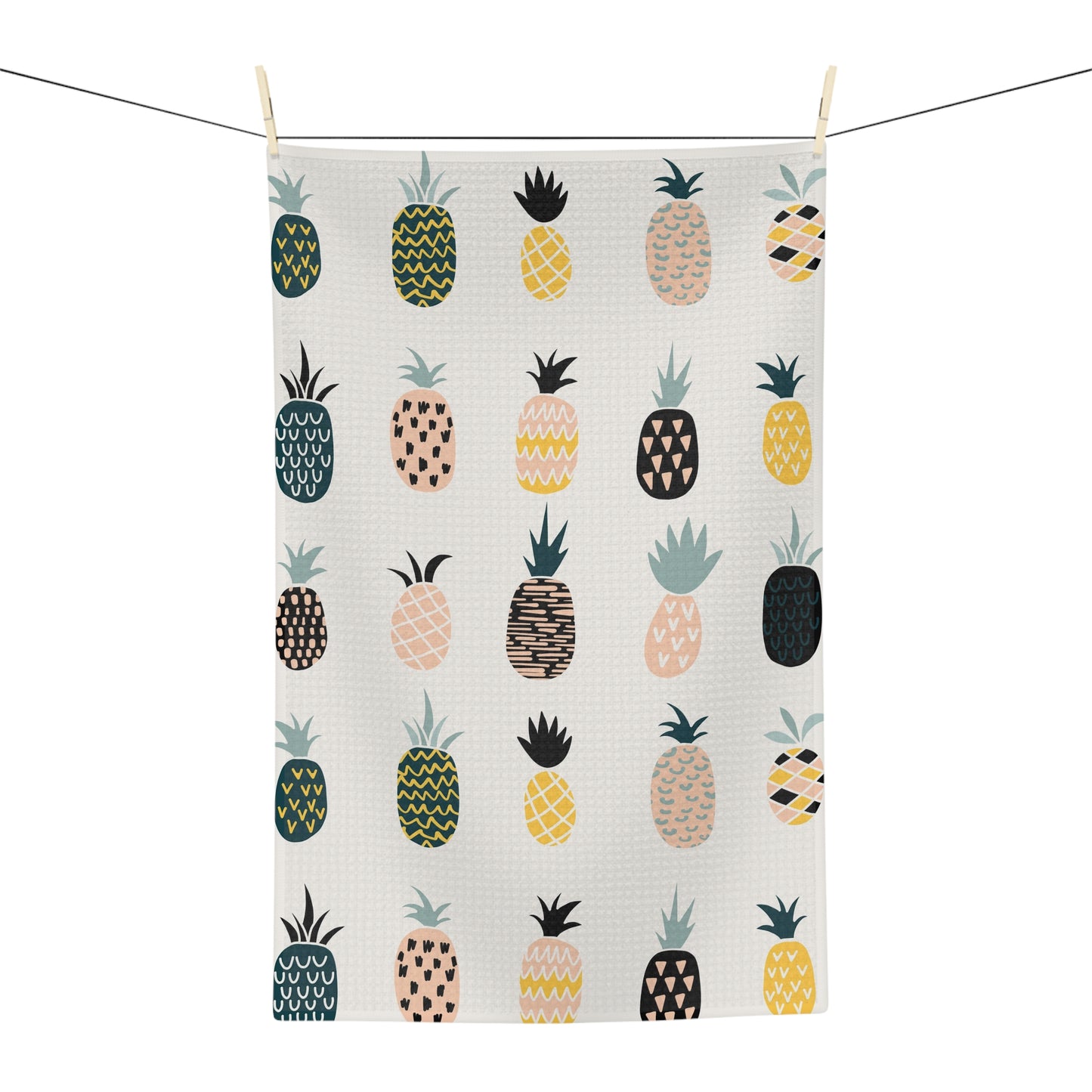 Pineapples Soft Tea Towel
