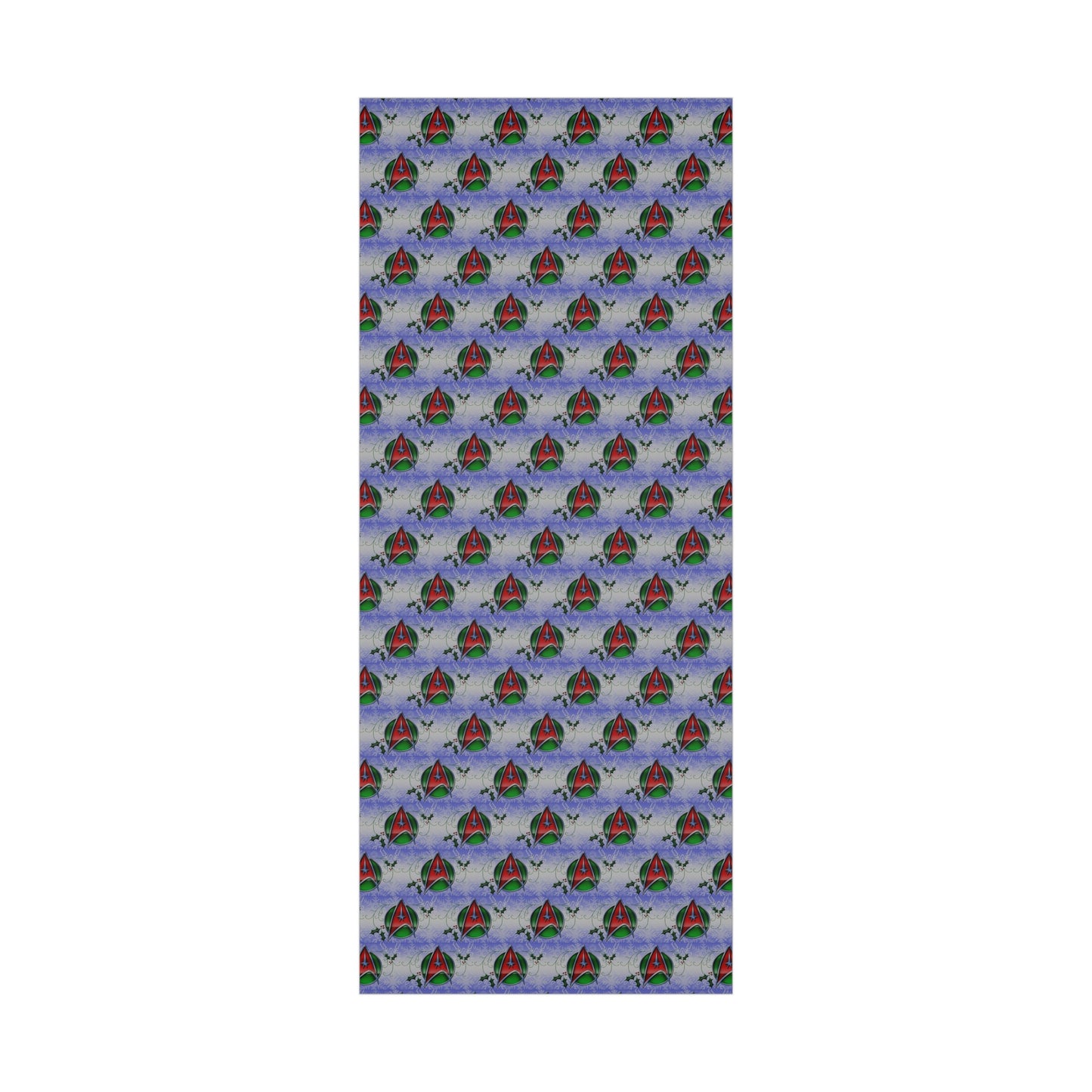 Star Trek Christmas Colors Gift Wrap Papers