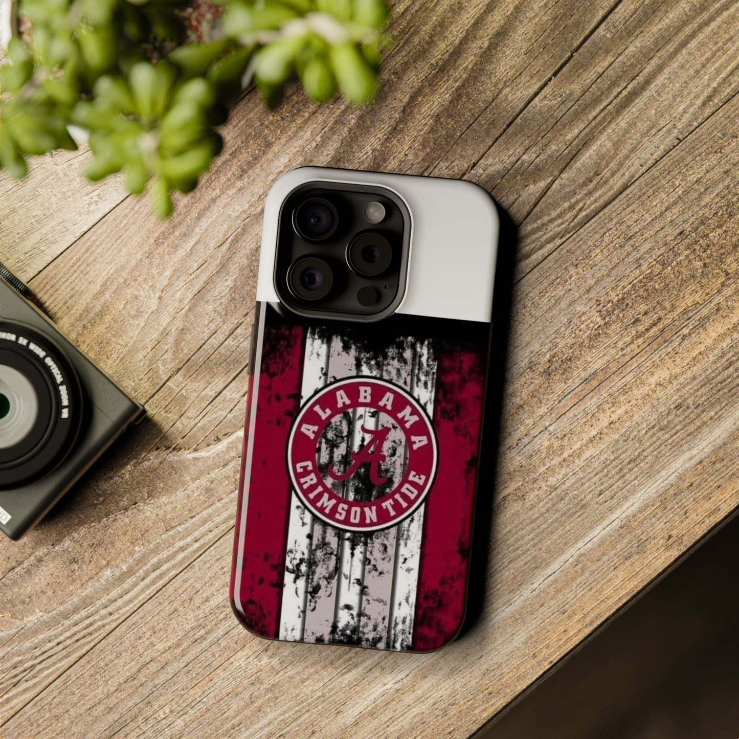 Alabama Crimson Tide MagSafe Tough Cases (White)