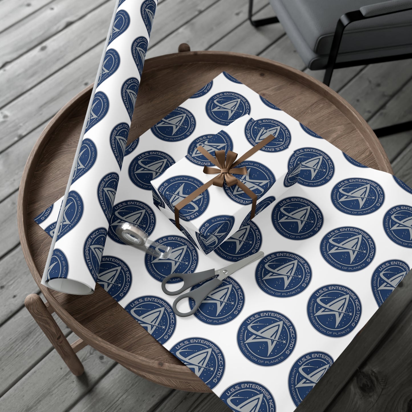 USS Enterprise 1701-G Gift Wrap Papers