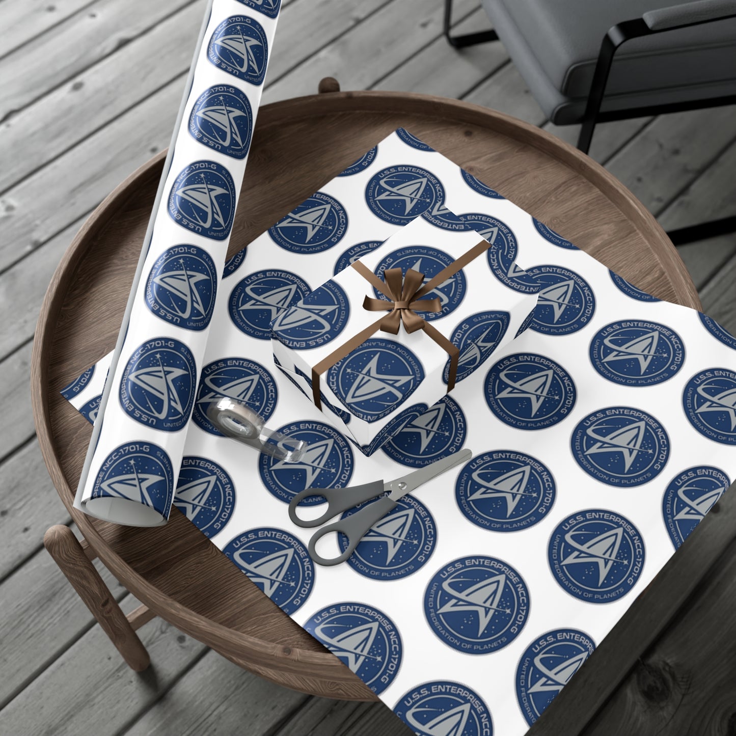 USS Enterprise 1701-G Gift Wrap Papers