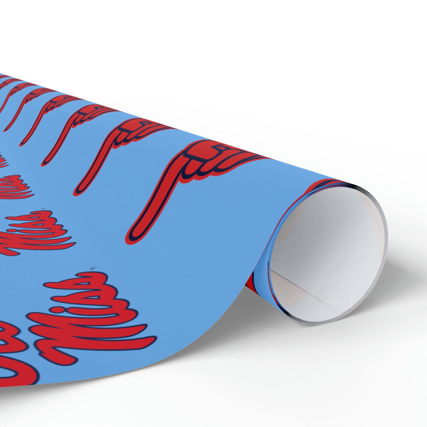 Ole Miss #1 (Blue) Wrapping Papers