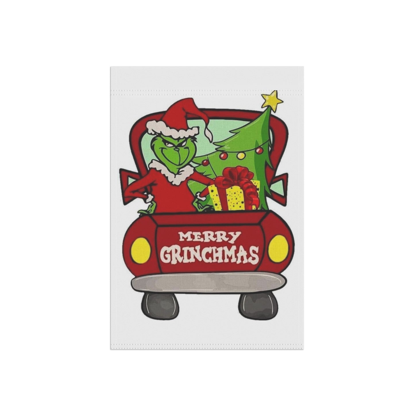 Merry Grinchmas Garden & House Banner
