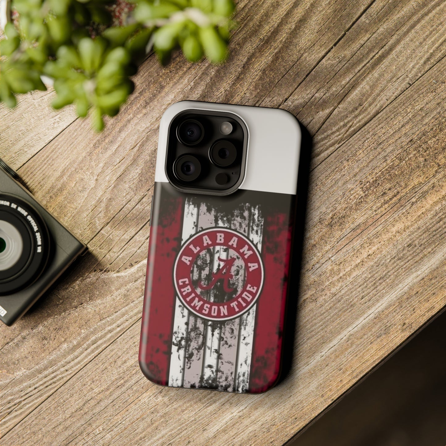 Alabama Crimson Tide MagSafe Tough Cases (White)