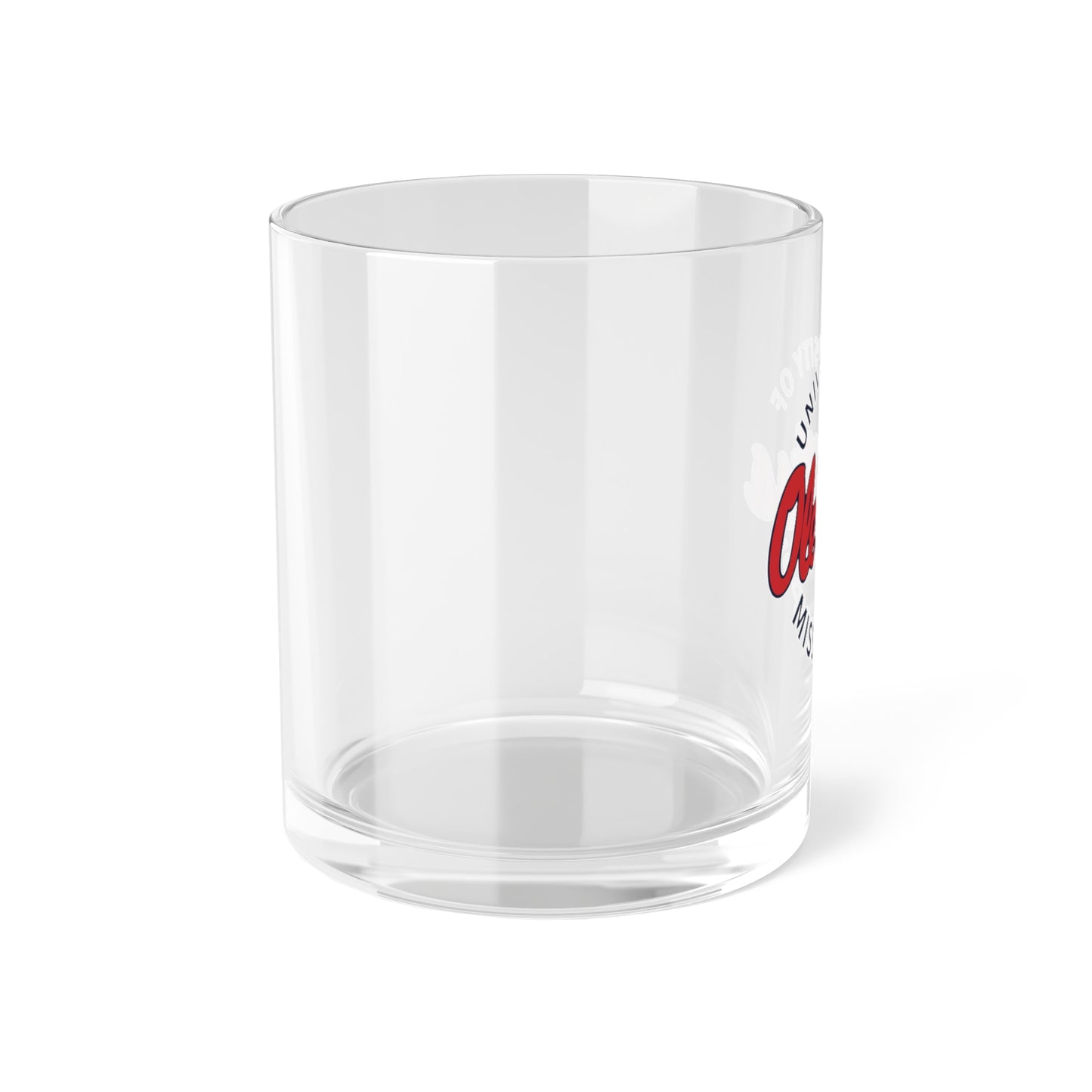 Ole Miss University of Mississippi Bar Glass