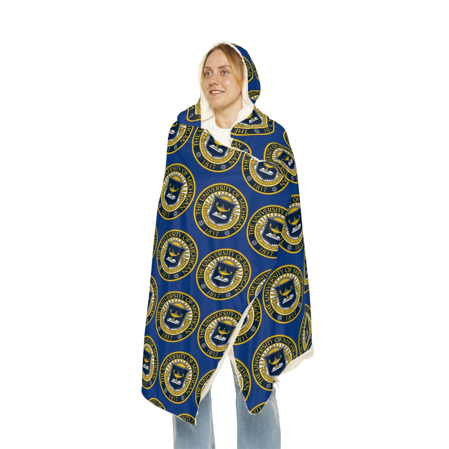 University of Michigan Snuggle Blanket