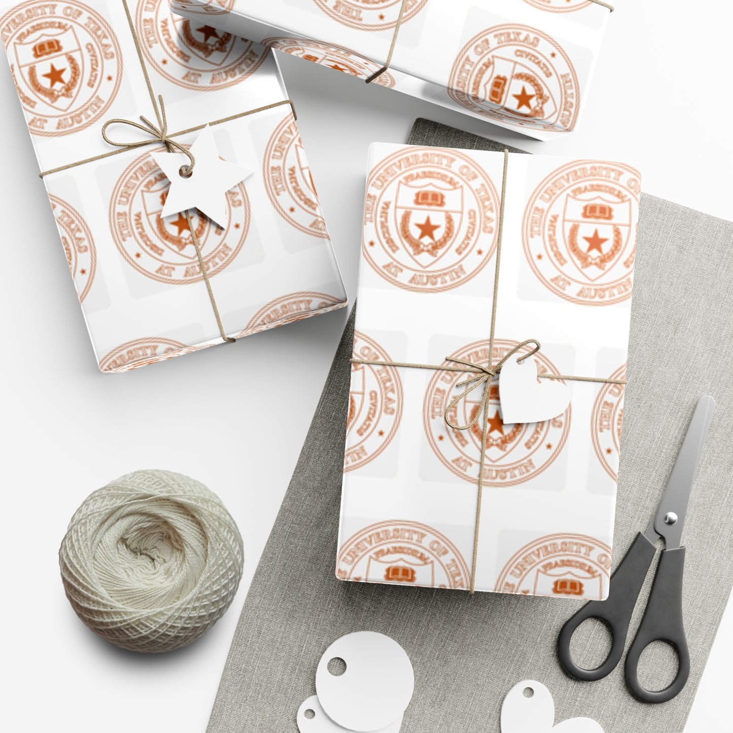 University of Texas Gift Wrap Papers