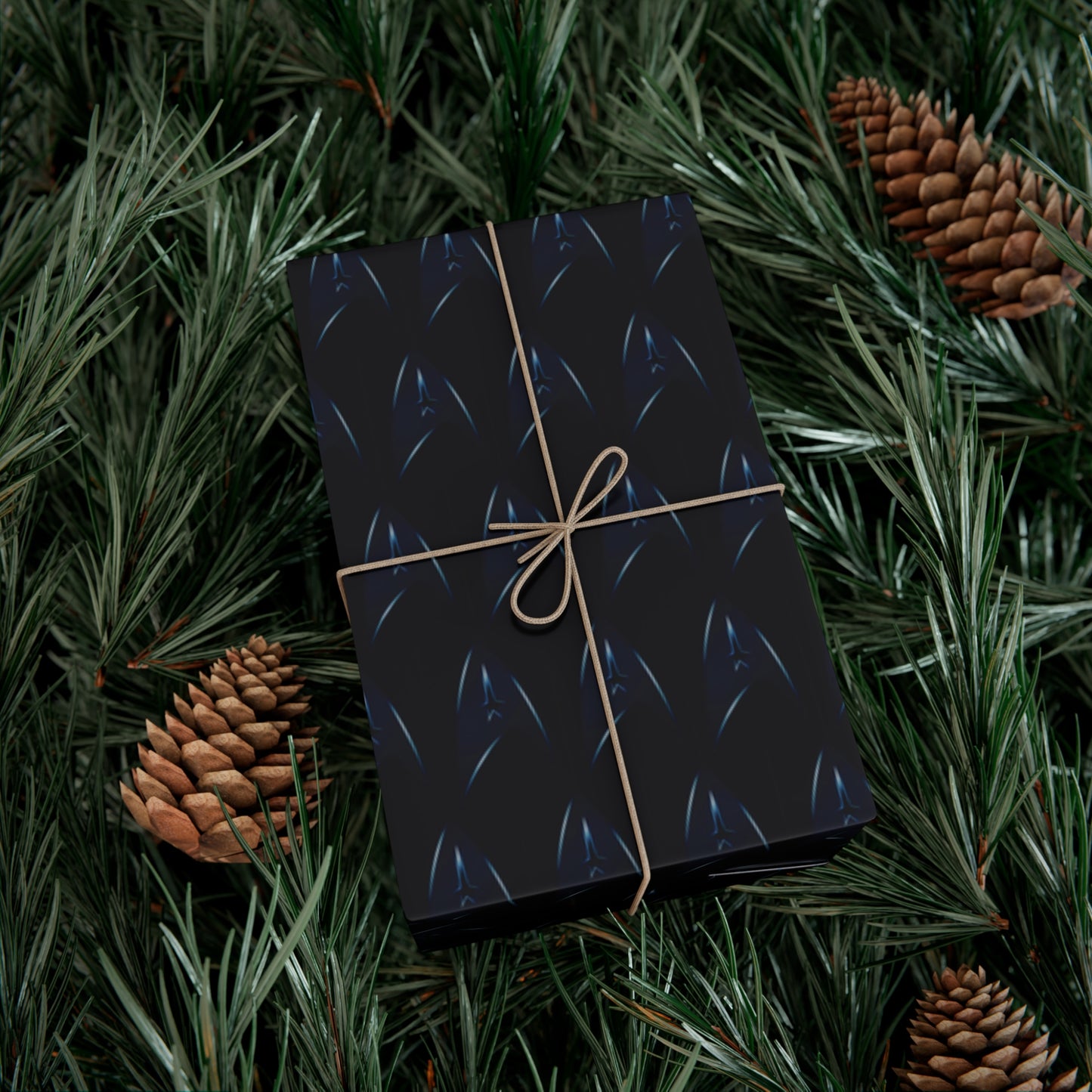 Star Trek Insignia (Blue) Gift Wrap Papers