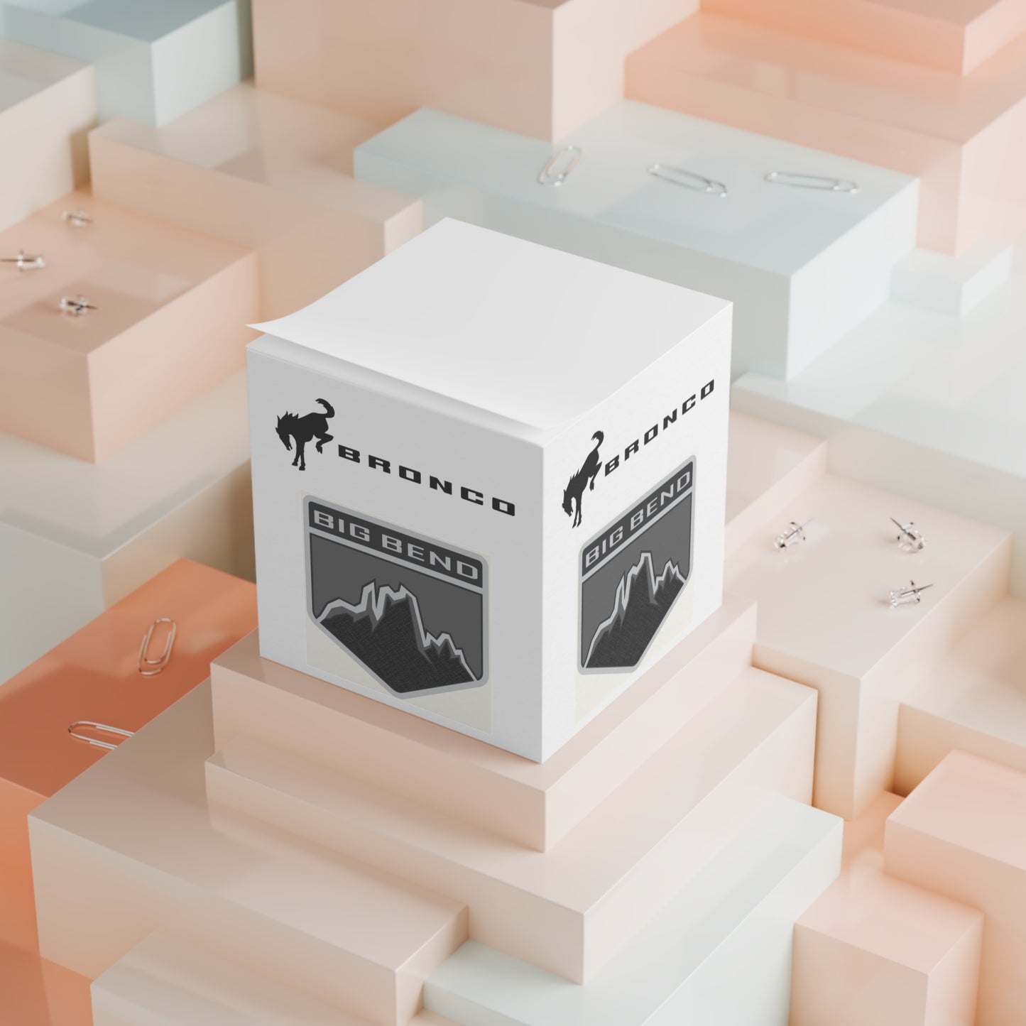 Bronco Big Bend Note Cube