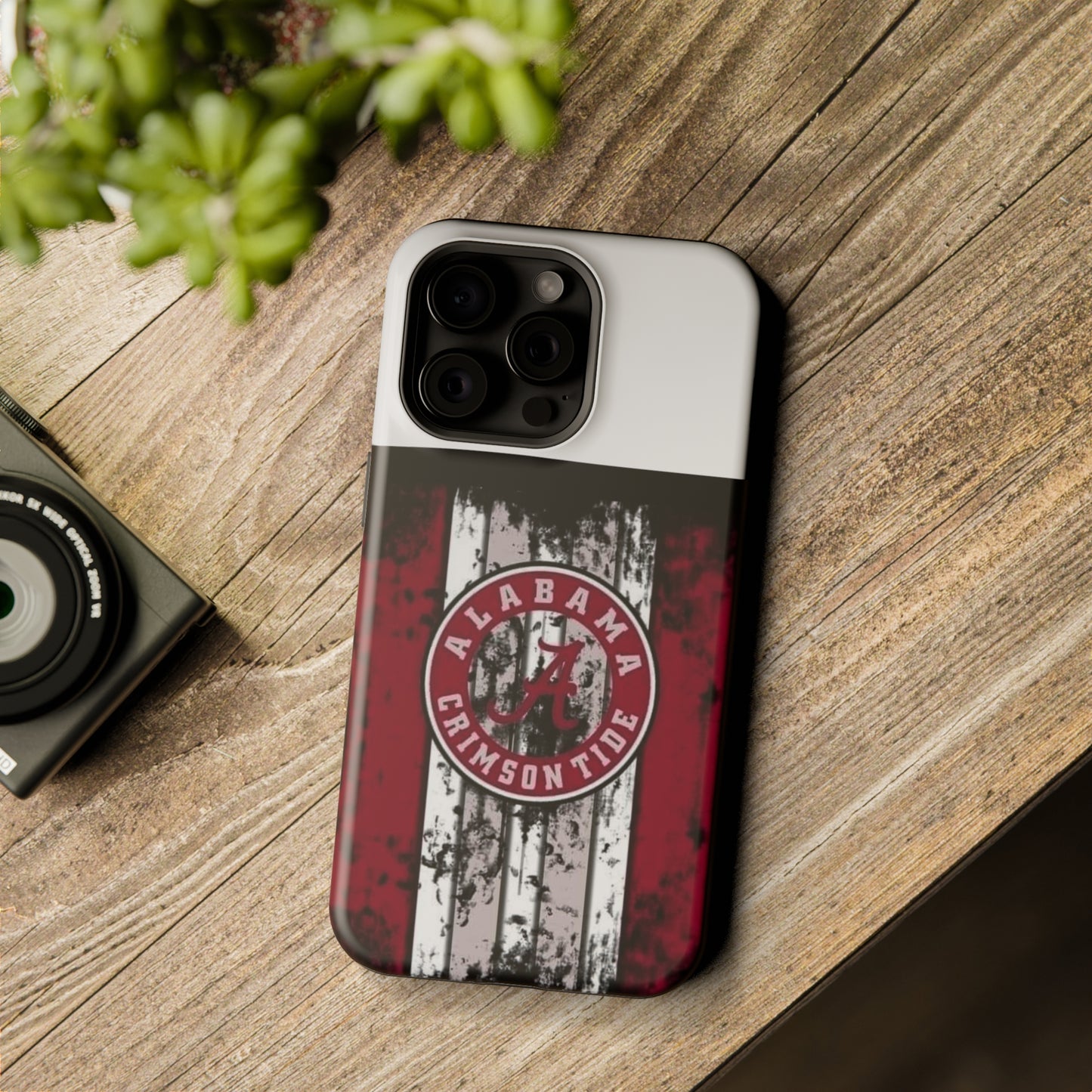 Alabama Crimson Tide MagSafe Tough Cases (White)