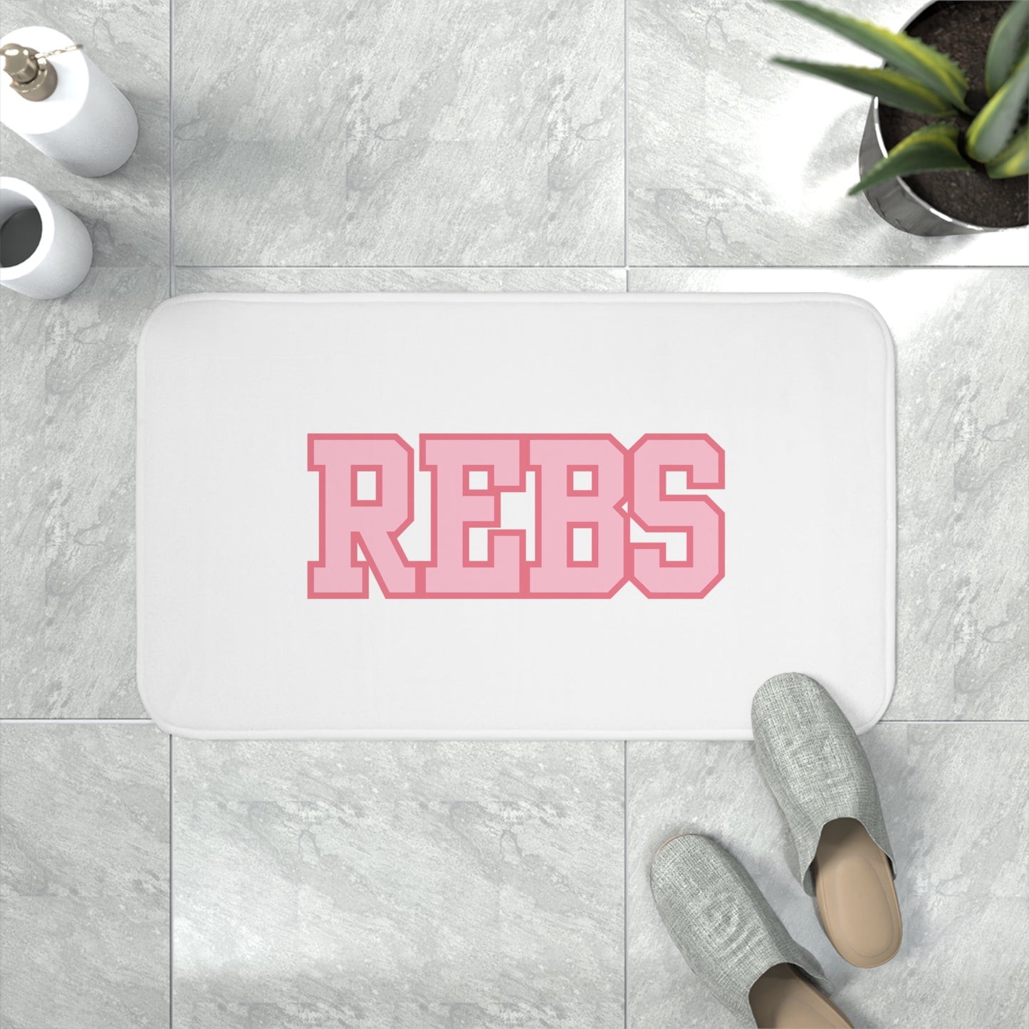 REBS Memory Foam Bath Mat