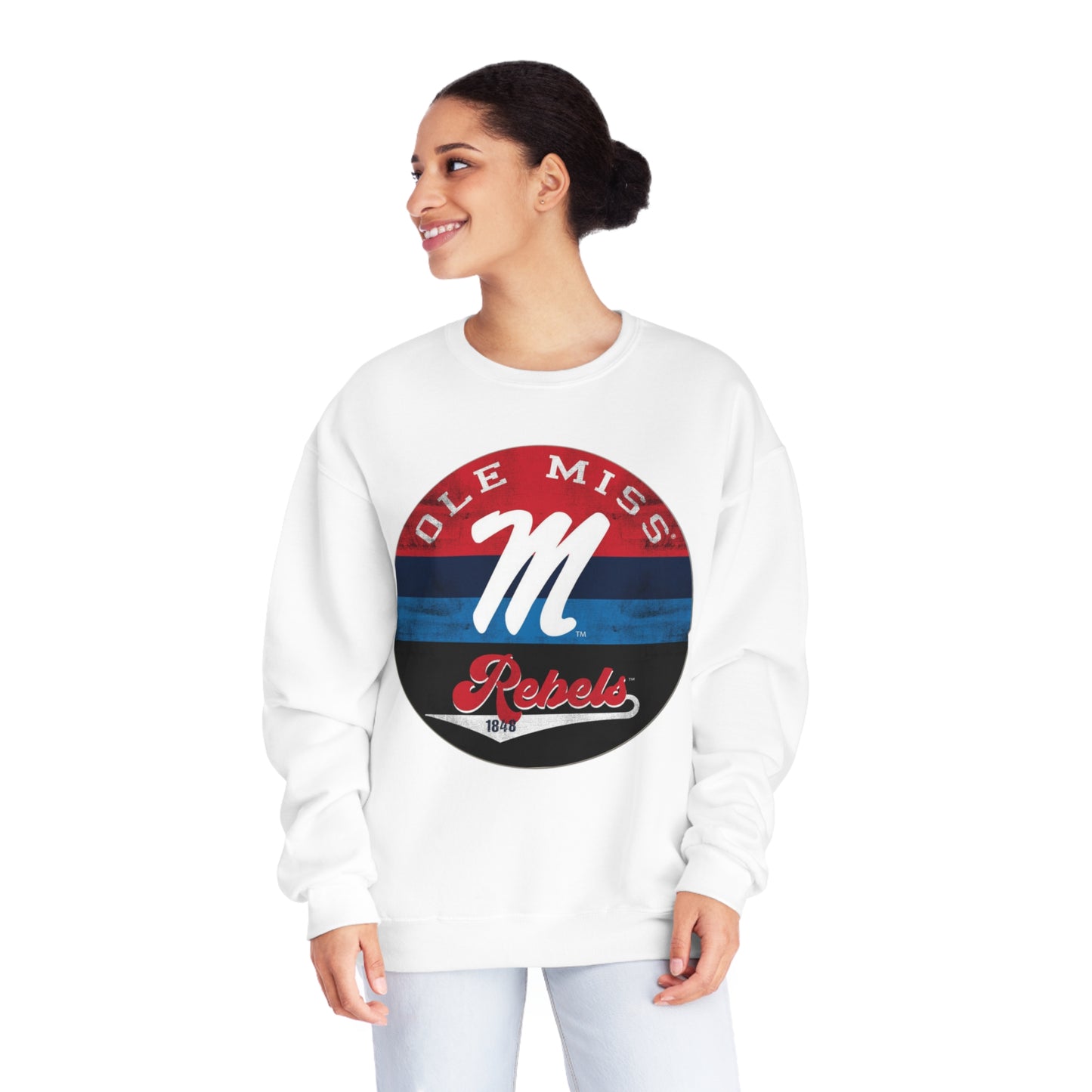 Ole Miss Rebels Unisex NuBlend® Crewneck Sweatshirt