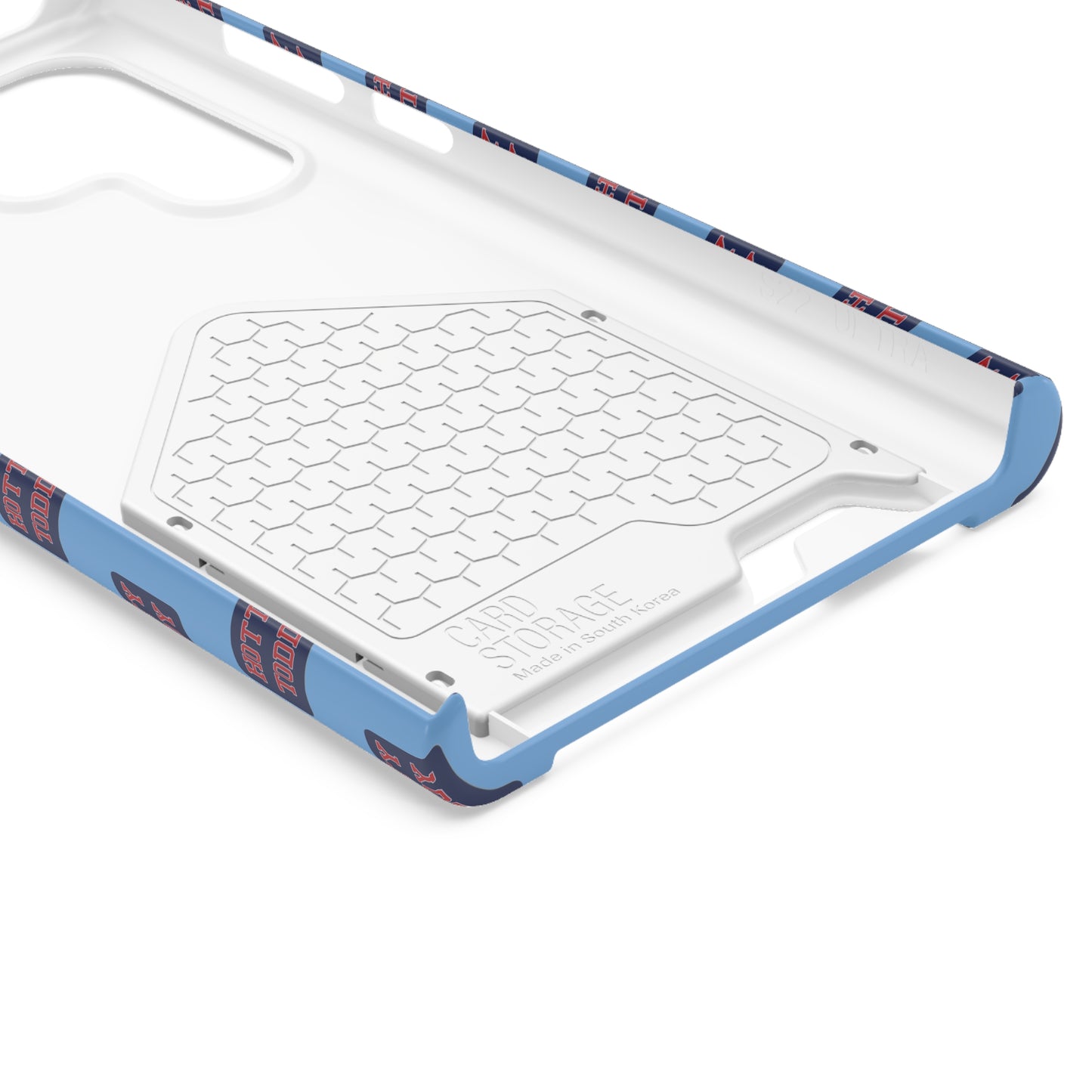 iPhone and Samsung Hotty Toddy (BLUE) Phone Case With Card Holder