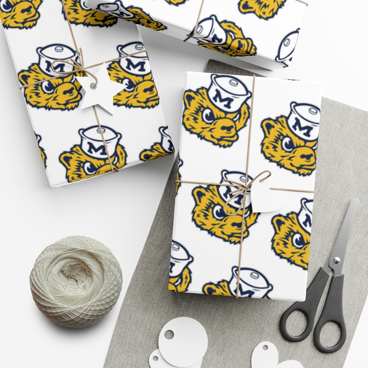 University of Michigan Wolverines Gift Wrap Papers