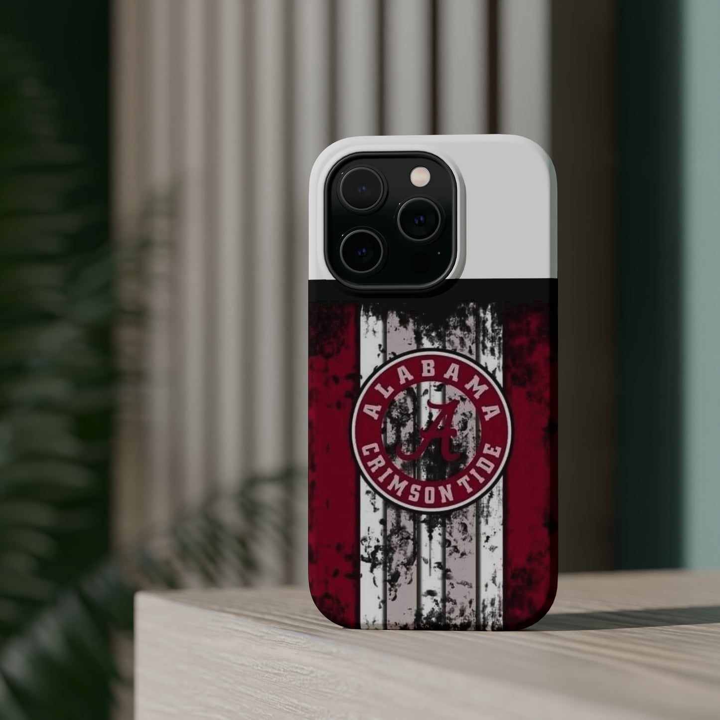 Alabama Crimson Tide MagSafe Tough Cases (White)