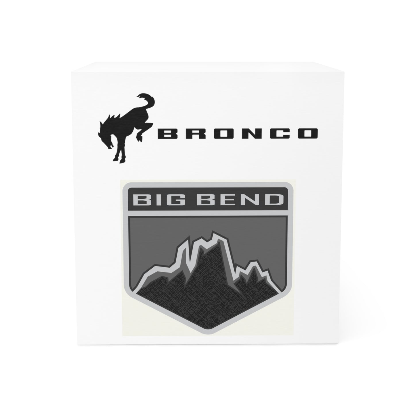 Bronco Big Bend Note Cube