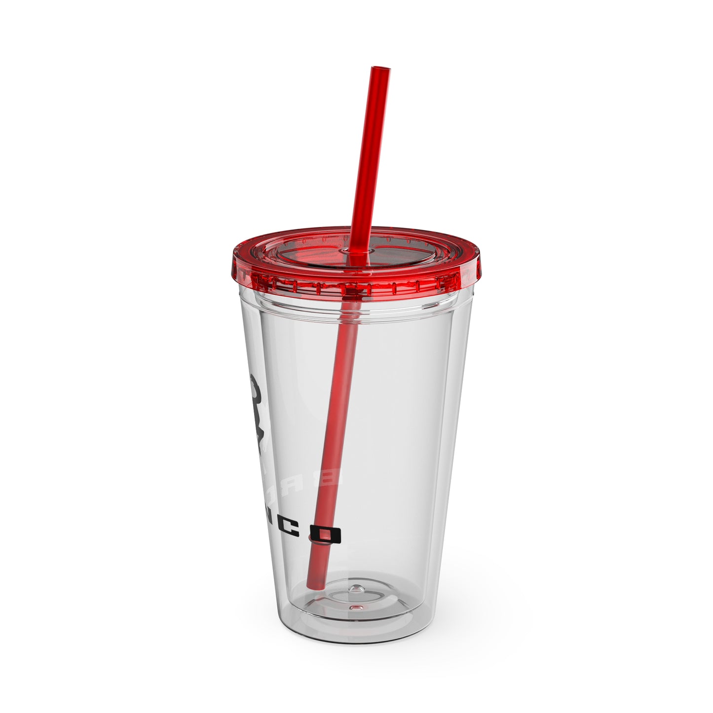 Bronco Sunsplash Tumbler and You Choose from 11 colors of Lid and with Straw, 16oz