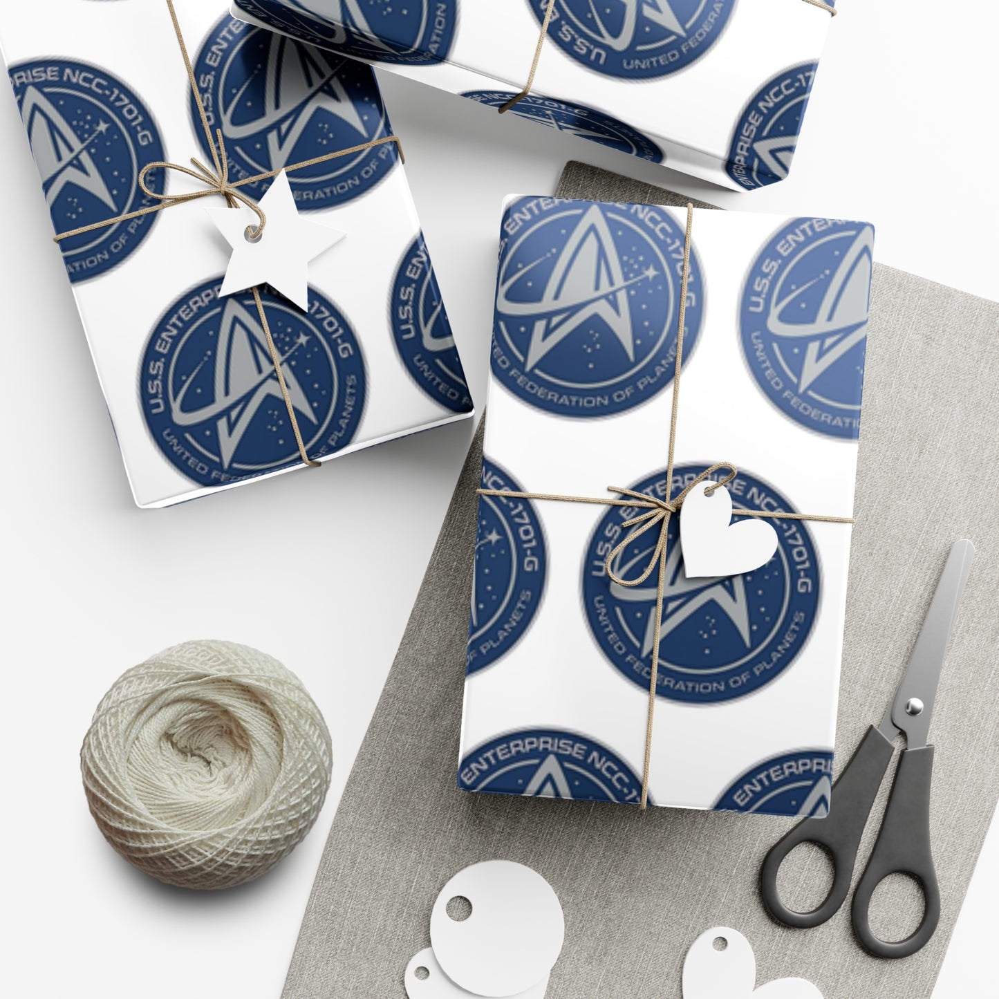 USS Enterprise 1701-G Gift Wrap Papers