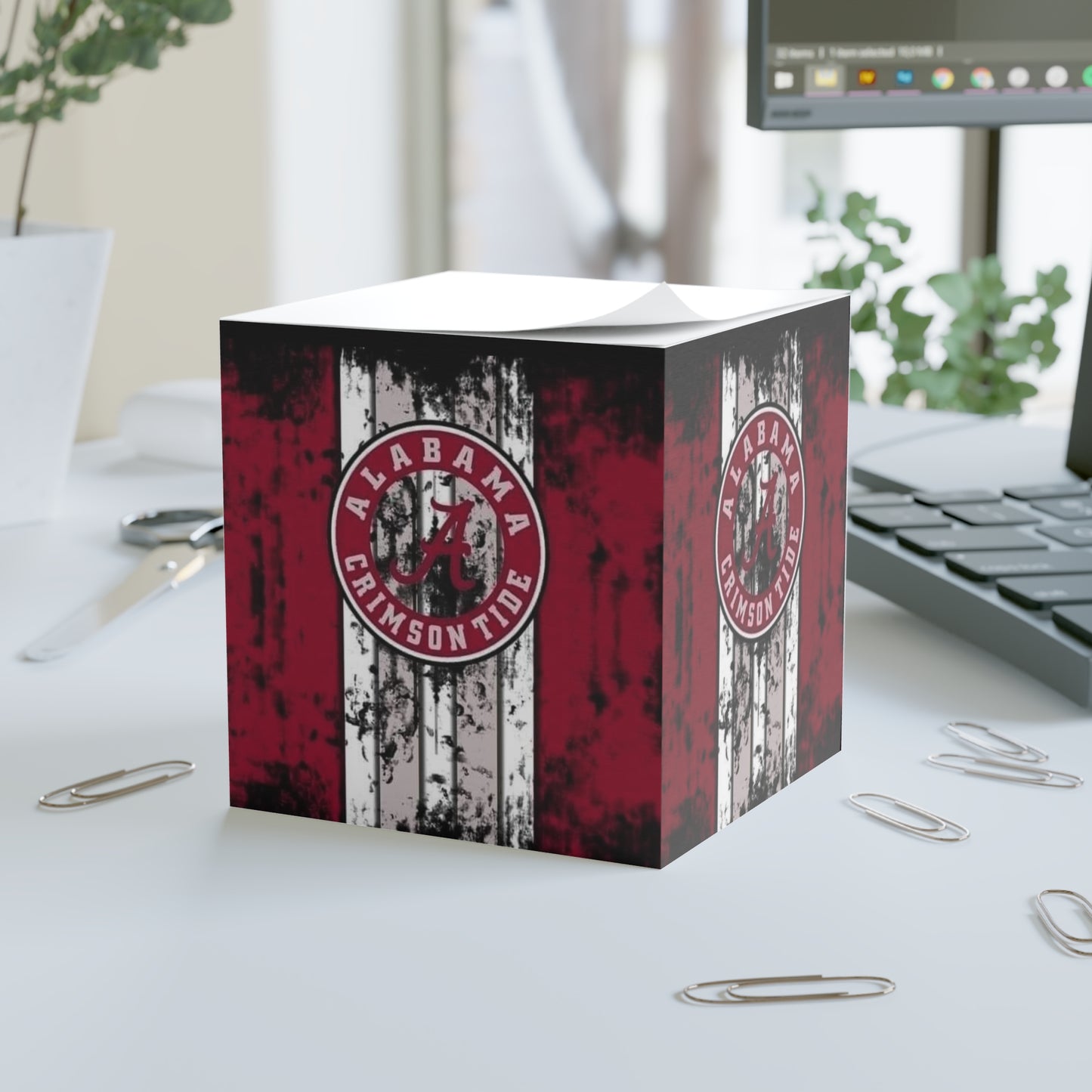 Alabama Crimson Tide Note Cube