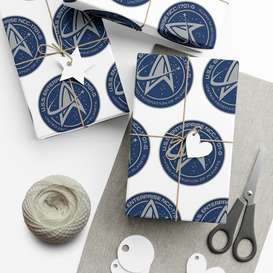 USS Enterprise 1701-G Gift Wrap Papers