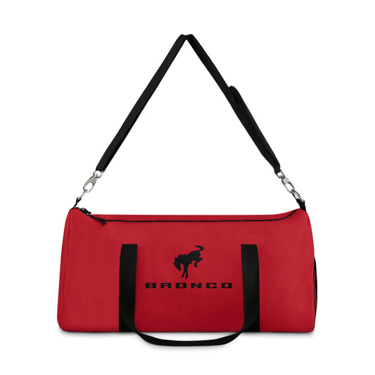 Bronco (Dark Red) Duffel Bag