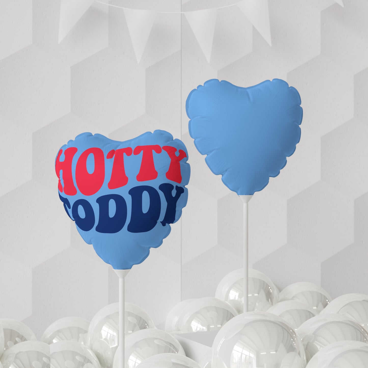 Hotty Toddy Balloon ( Heart-shaped), 11"