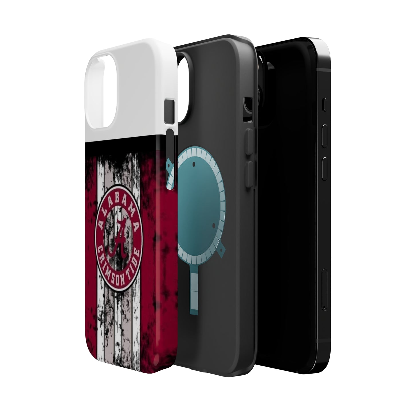 Alabama Crimson Tide MagSafe Tough Cases (White)