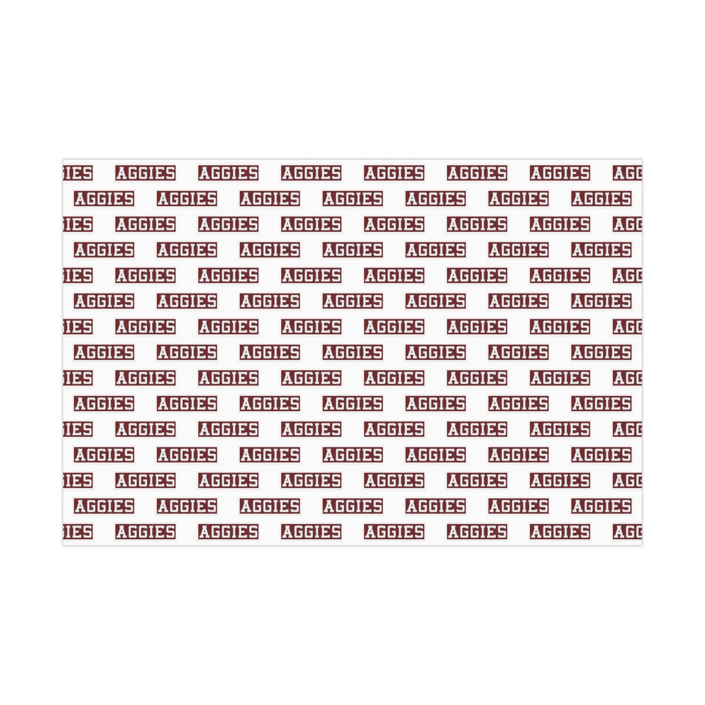Aggies Gift Wrap Papers