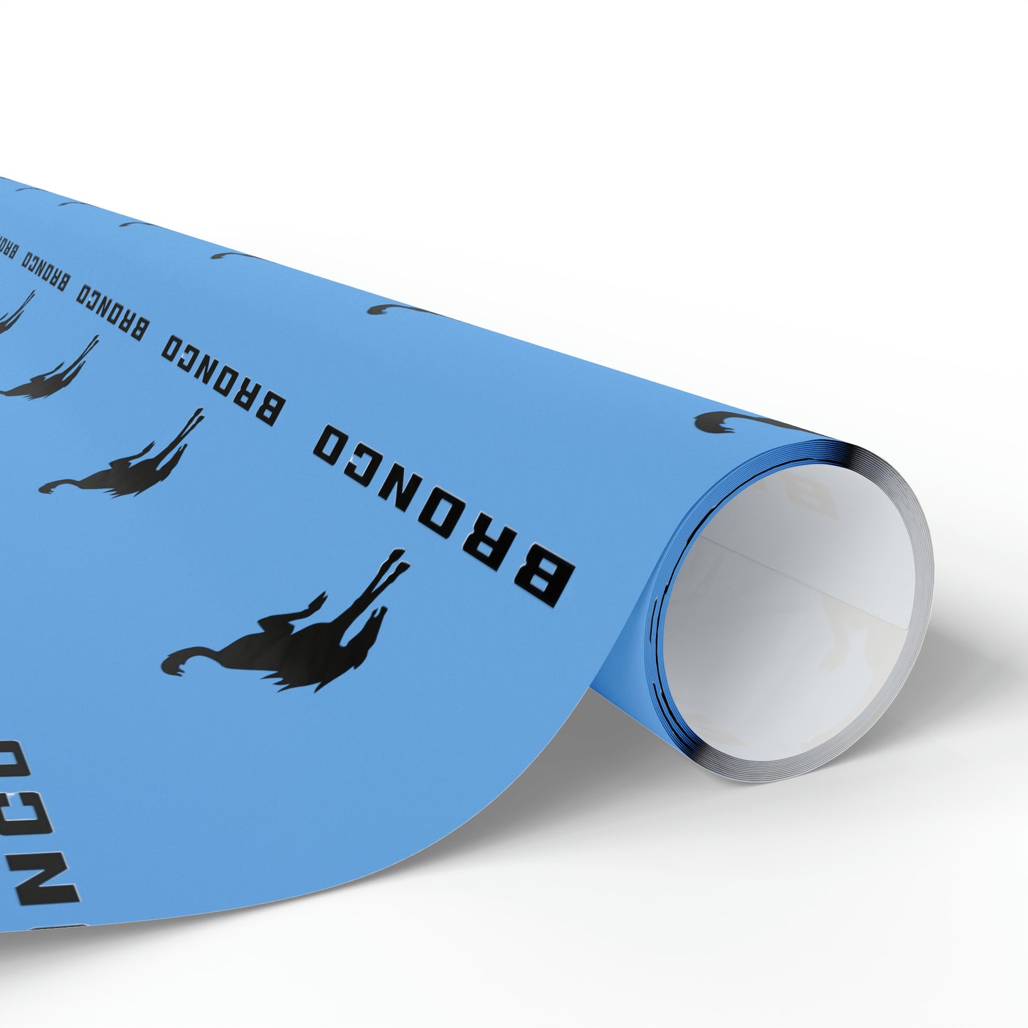Bronco (Blue) Wrapping Paper