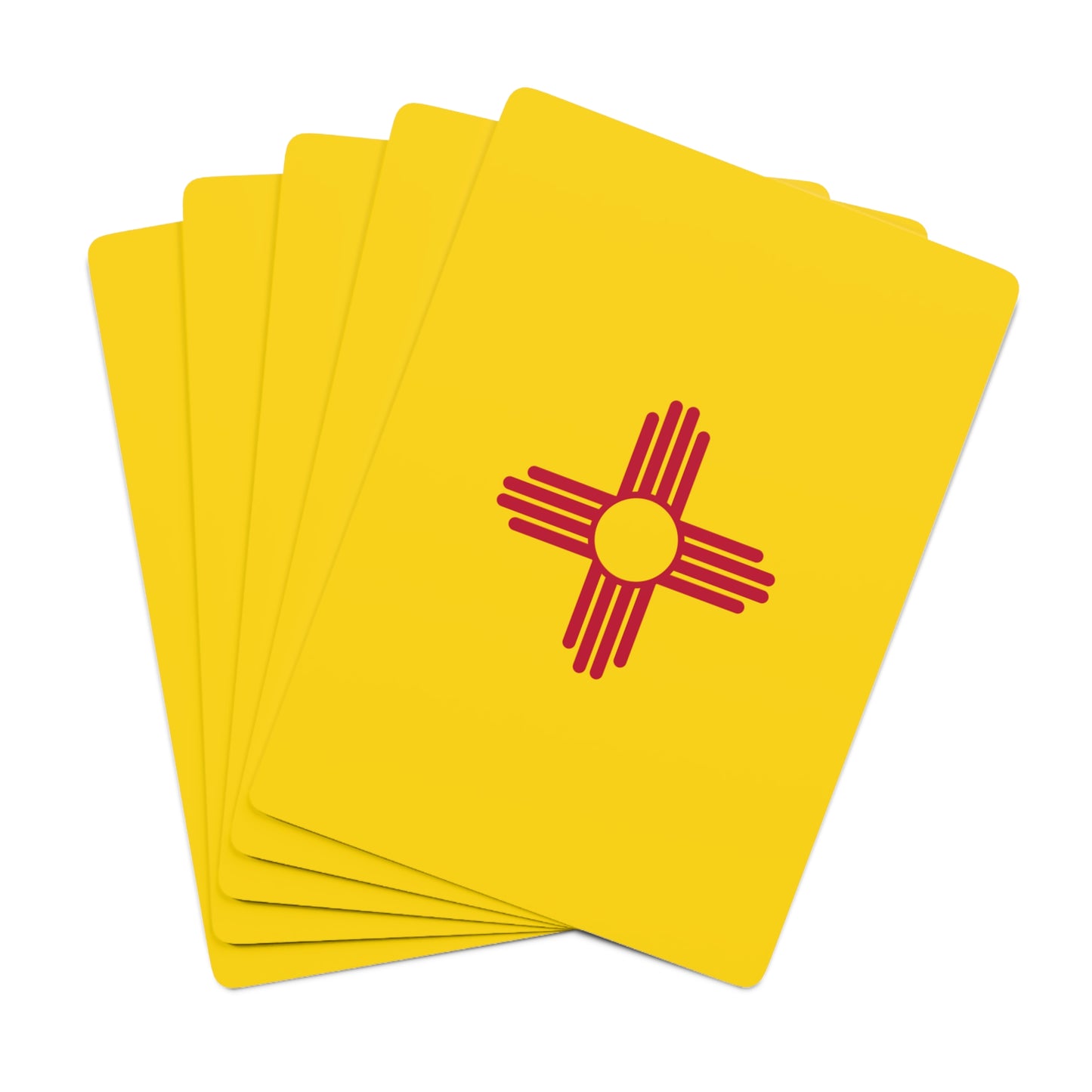 New Mexico State Flag Poker Cards