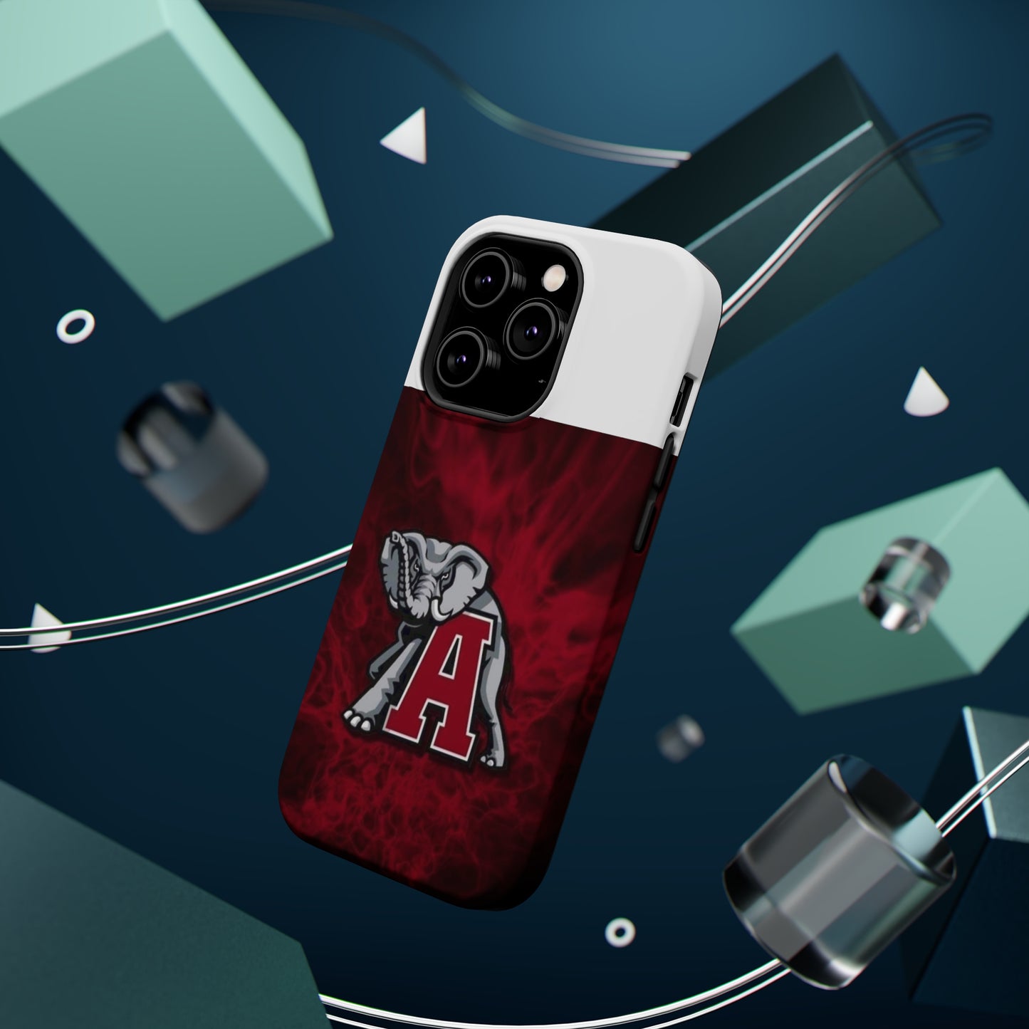 Alabama A MagSafe Tough Cases (White)