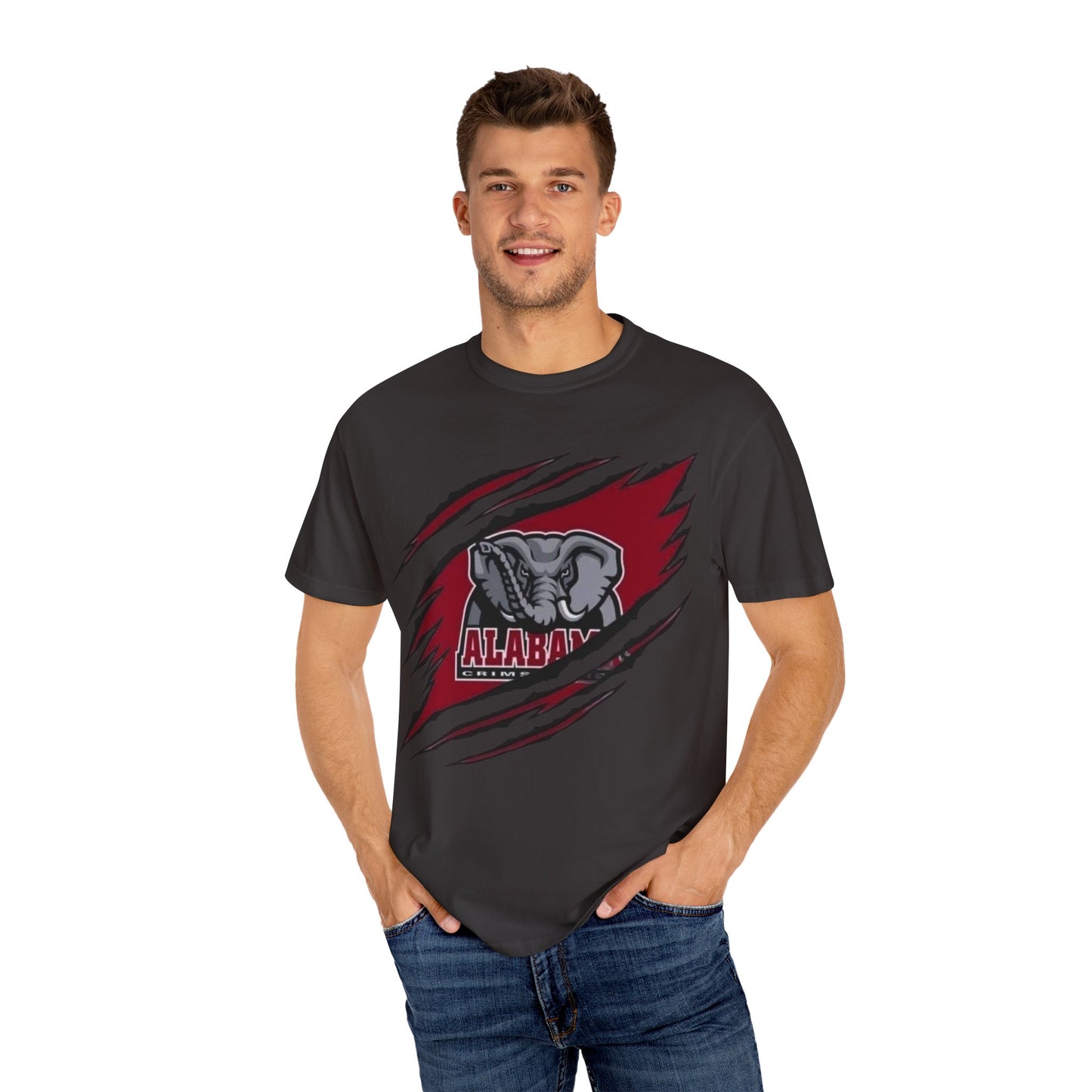 Alabama Roll Tide Rip Unisex Garment-Dyed T-shirt