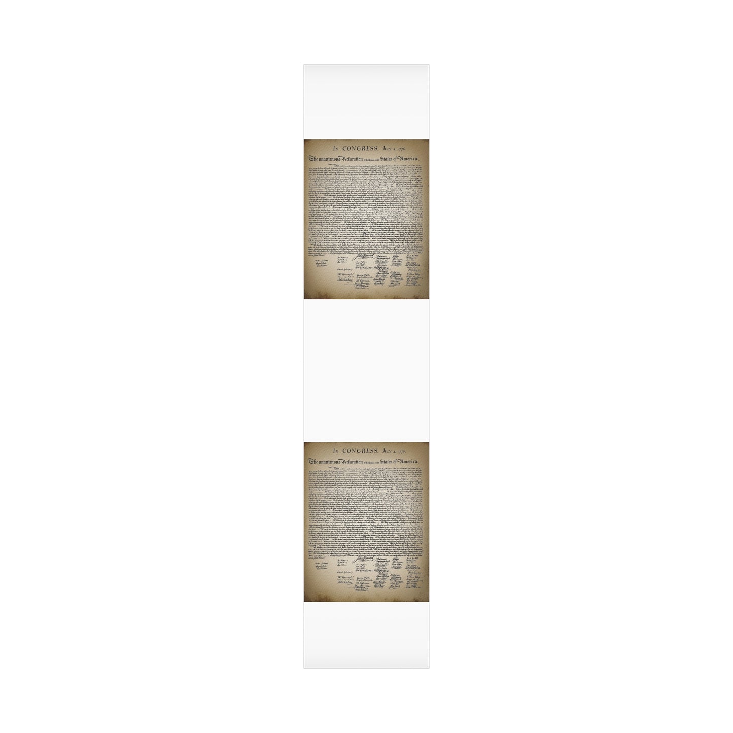 Declaration of Independence Gift Wrap Papers