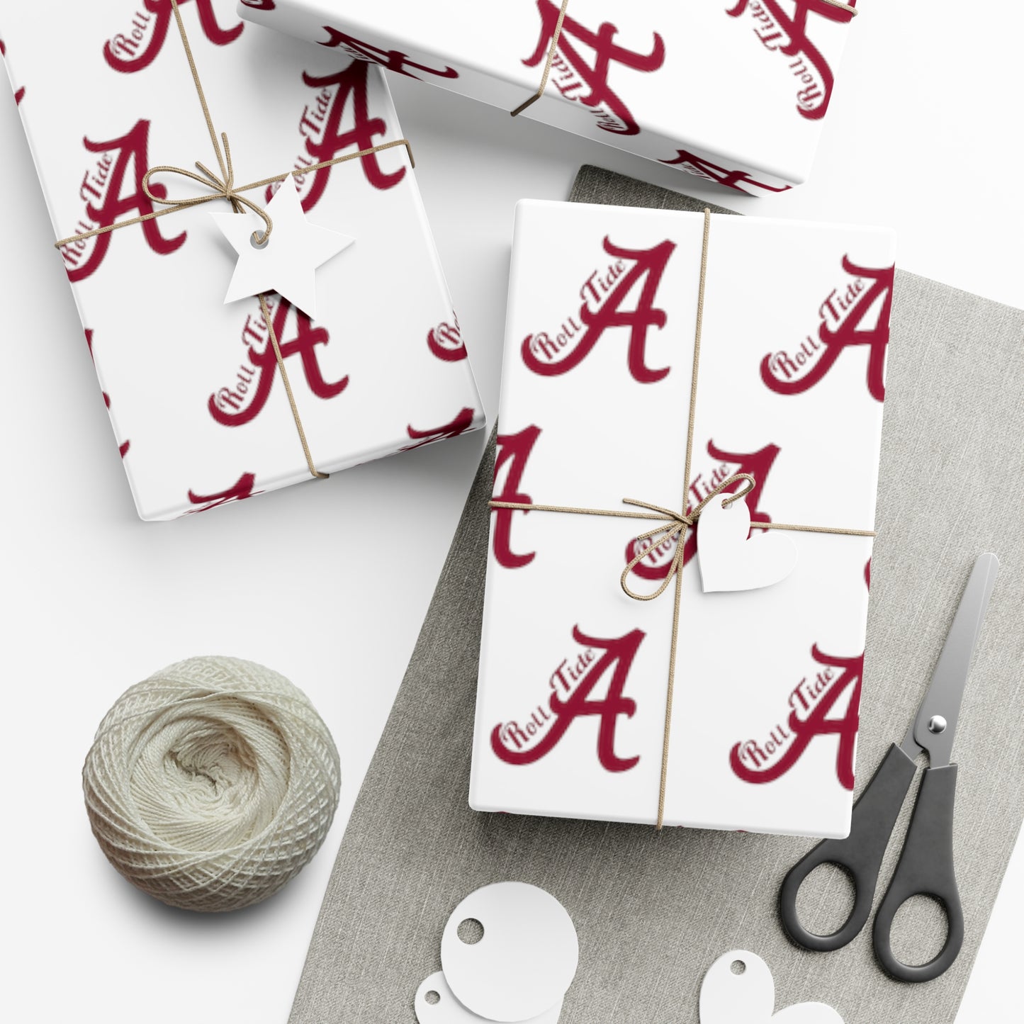 Alabama Roll Tide Gift Wrap Papers