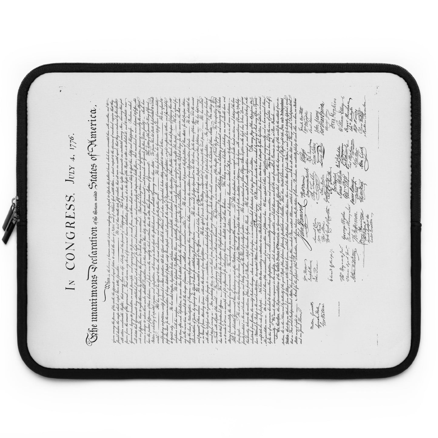 Declaration of Independence Laptop Sleeve