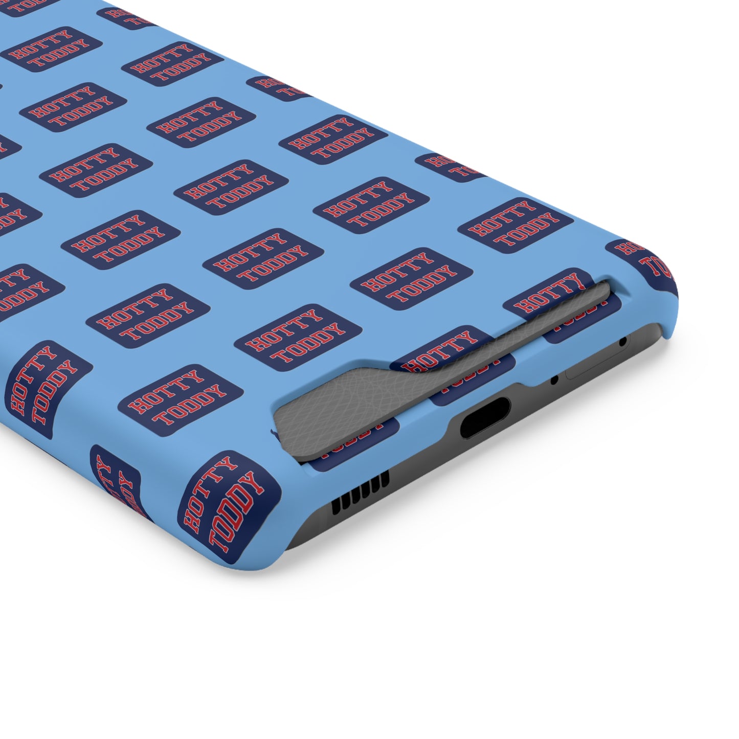 iPhone and Samsung Hotty Toddy (BLUE) Phone Case With Card Holder