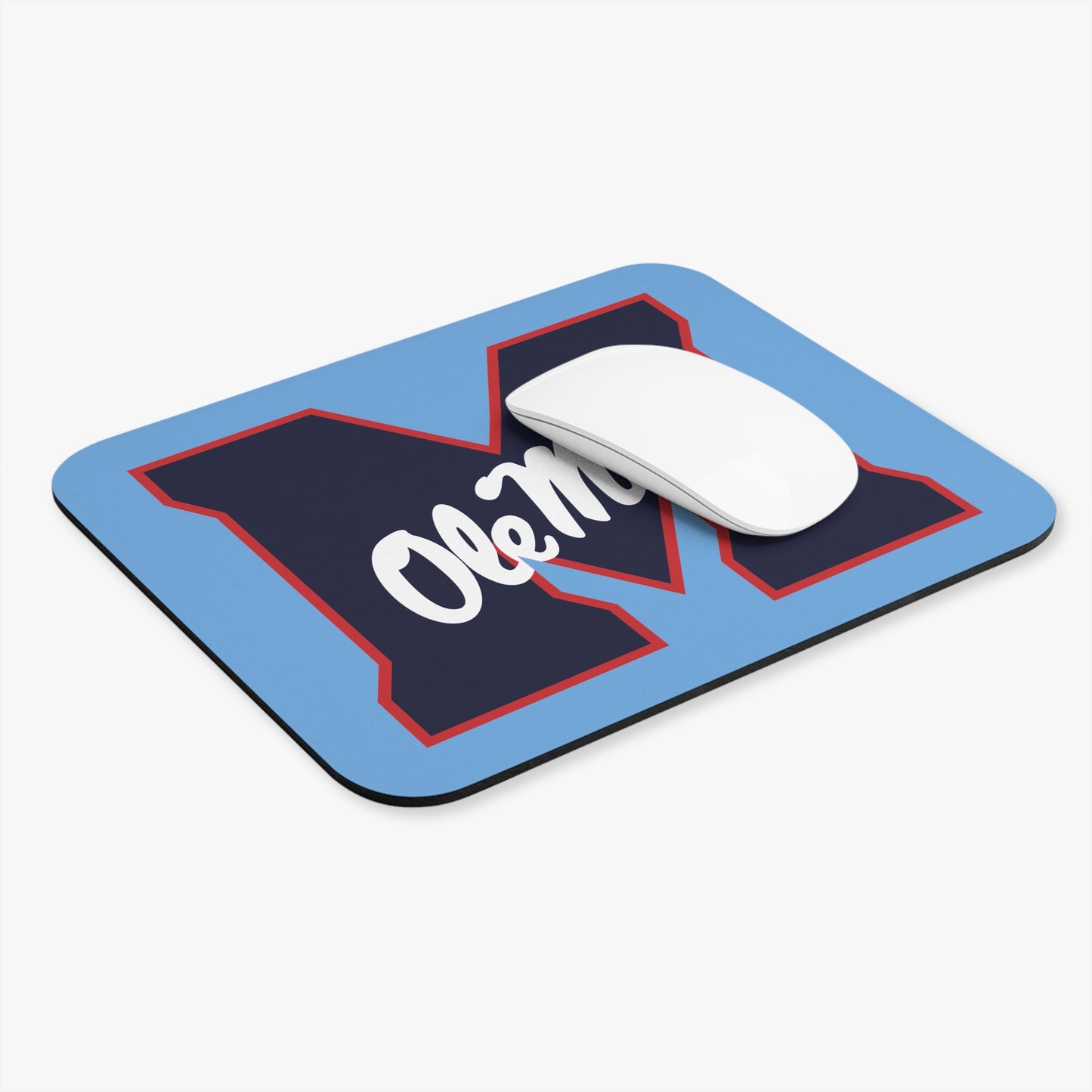 Ole Miss "M" Mouse Pad (Rectangle)